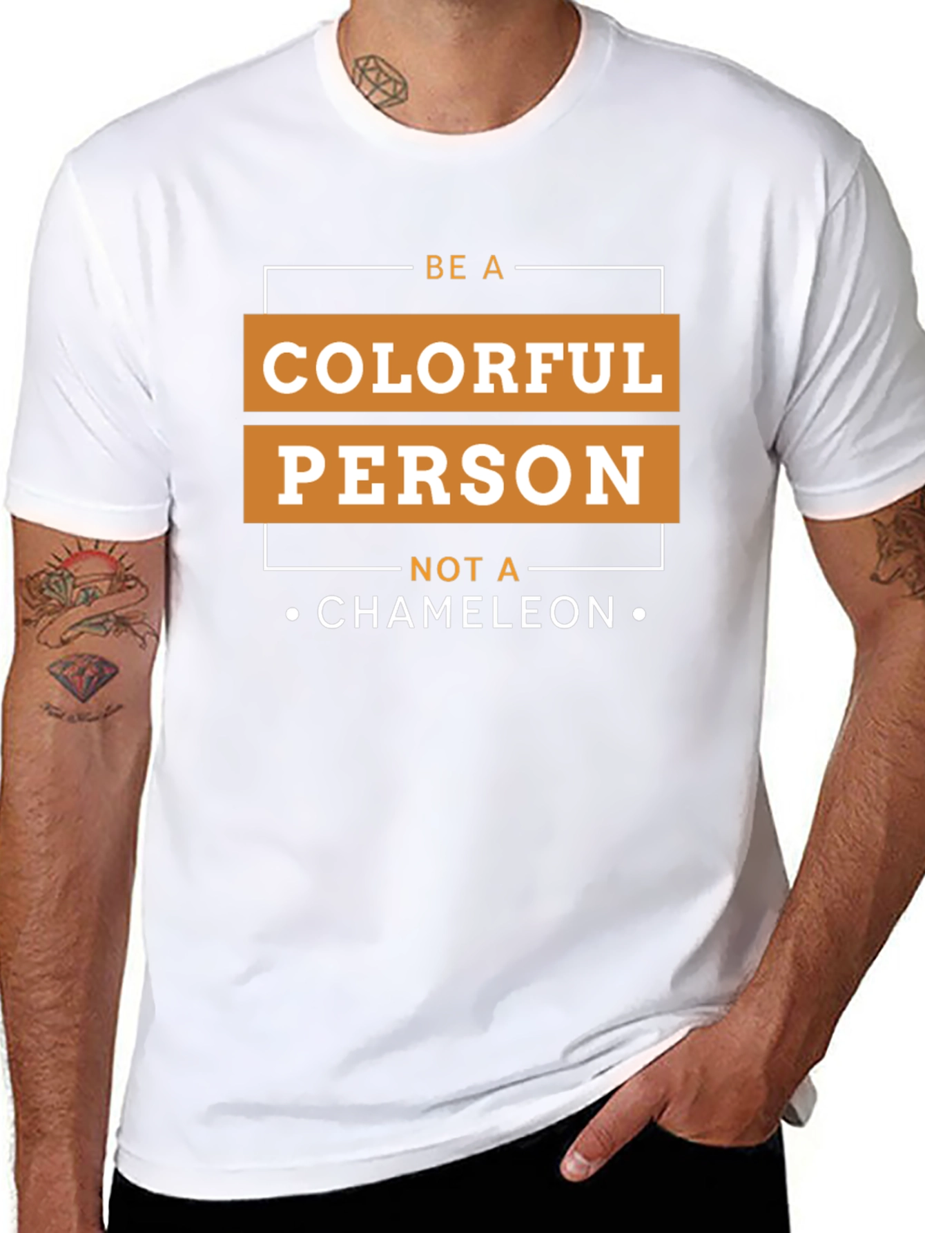 Be a Colorful Person Graphic T-Shirt