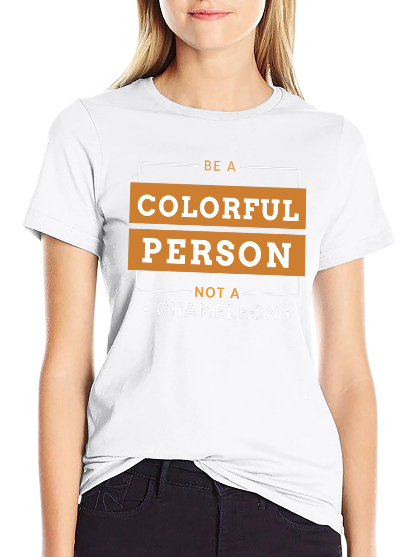 Be a Colorful Person Graphic T-Shirt