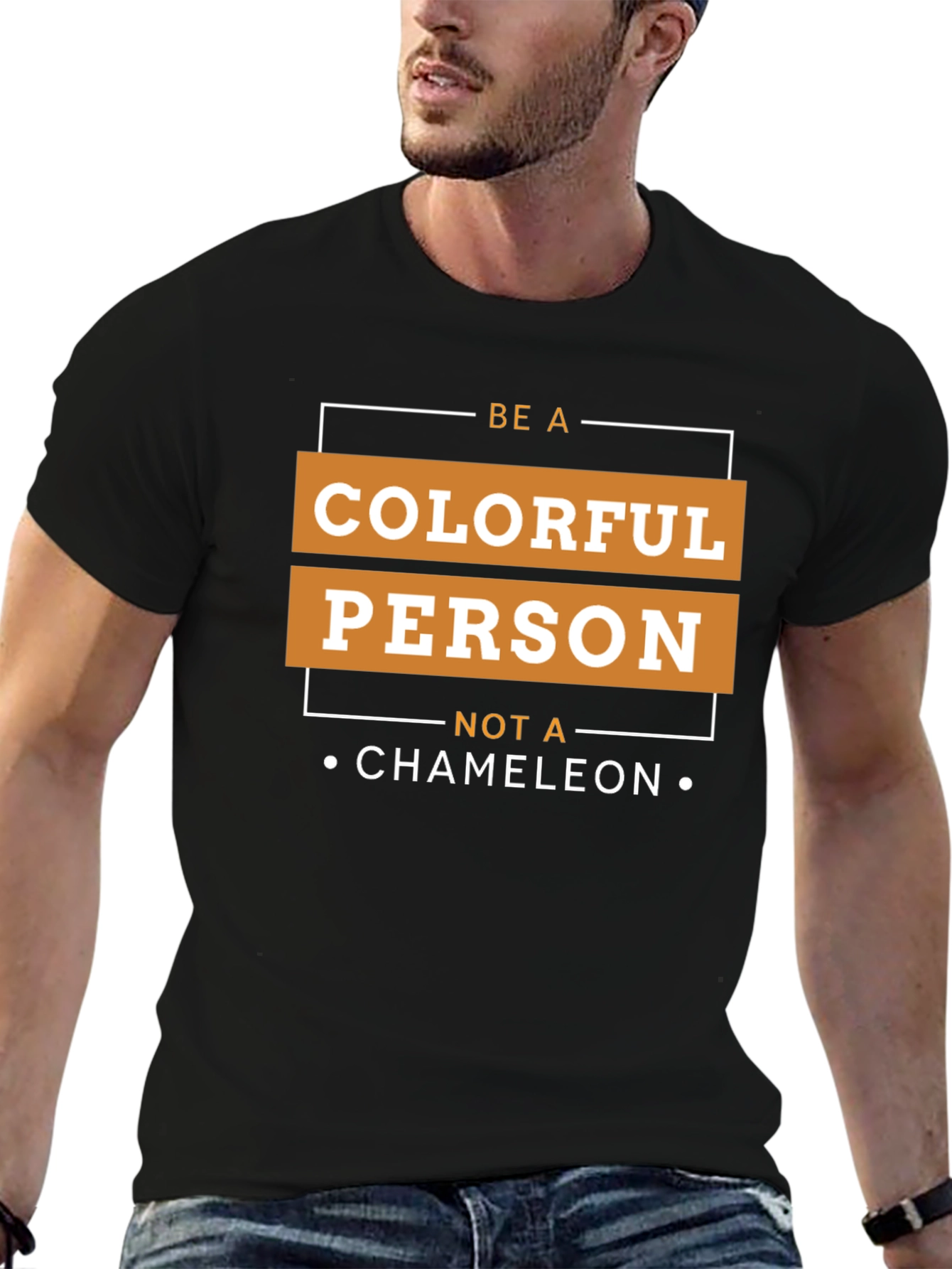Be a Colorful Person Graphic T-Shirt