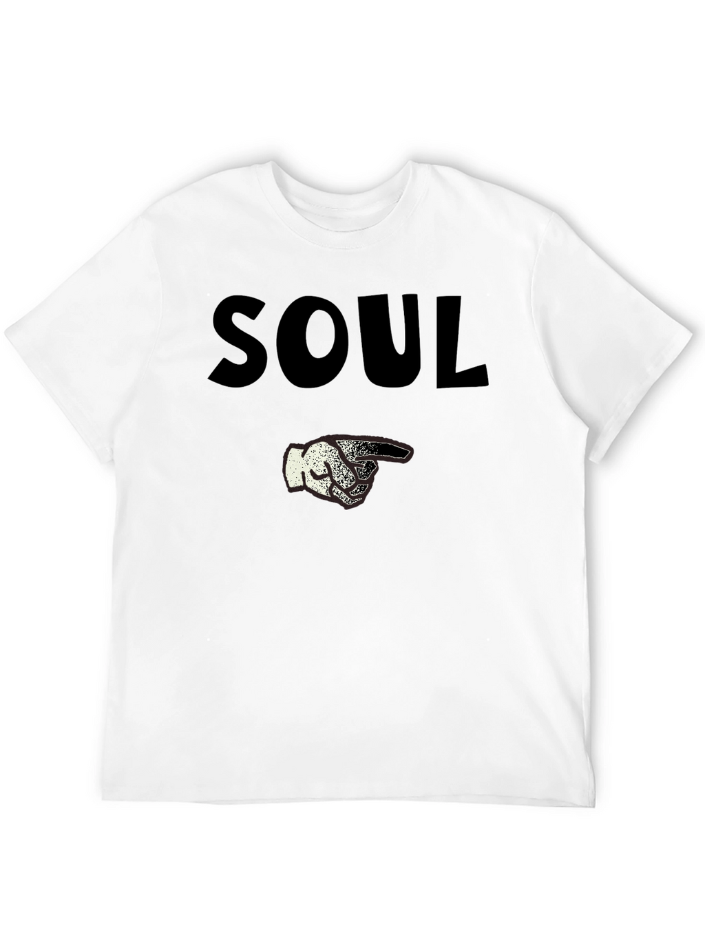 Soul Pointing Hand Graphic Tee - Unique Casual Wear