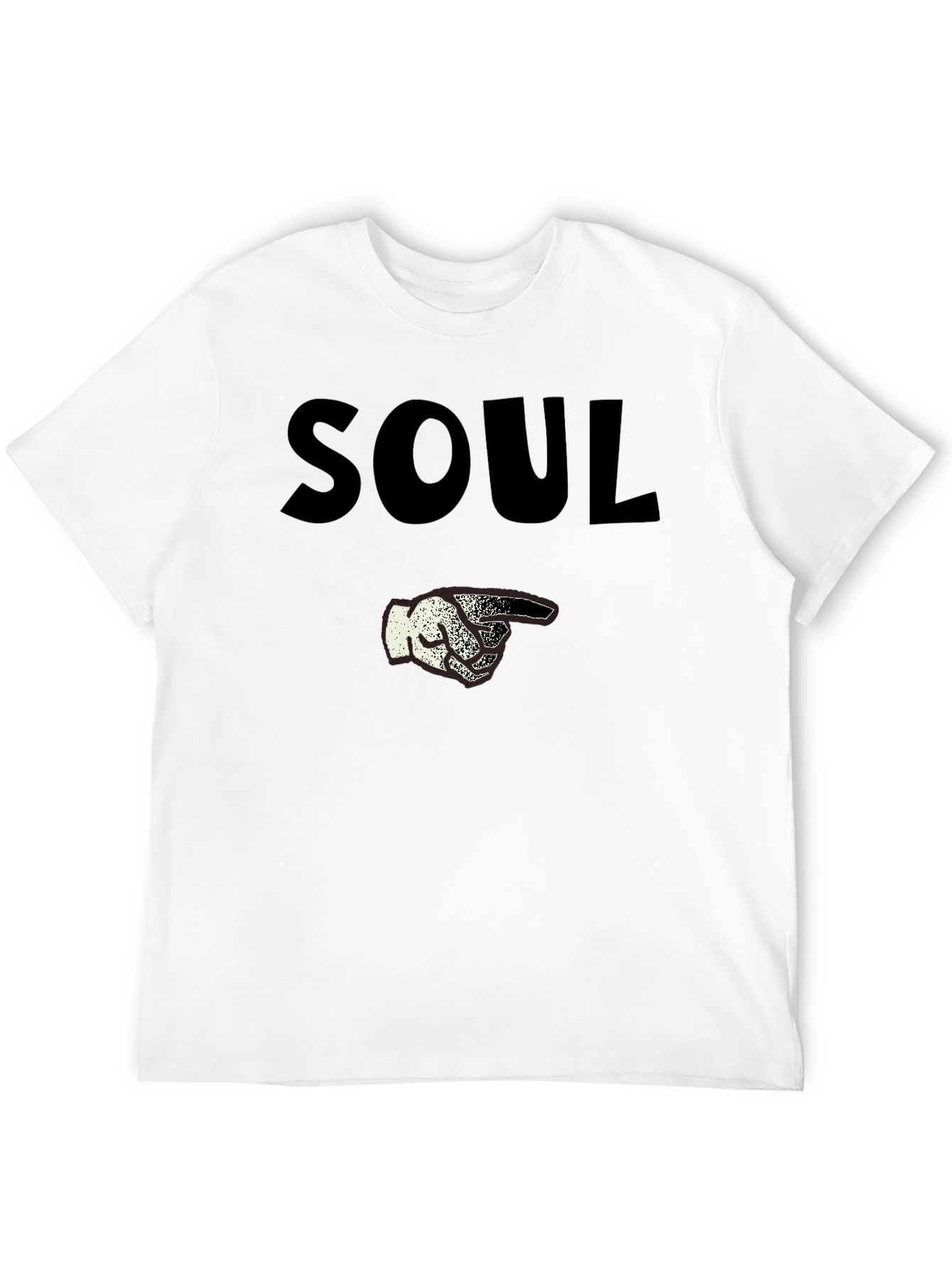 Soul Pointing Hand Graphic Tee - Unique Casual Wear