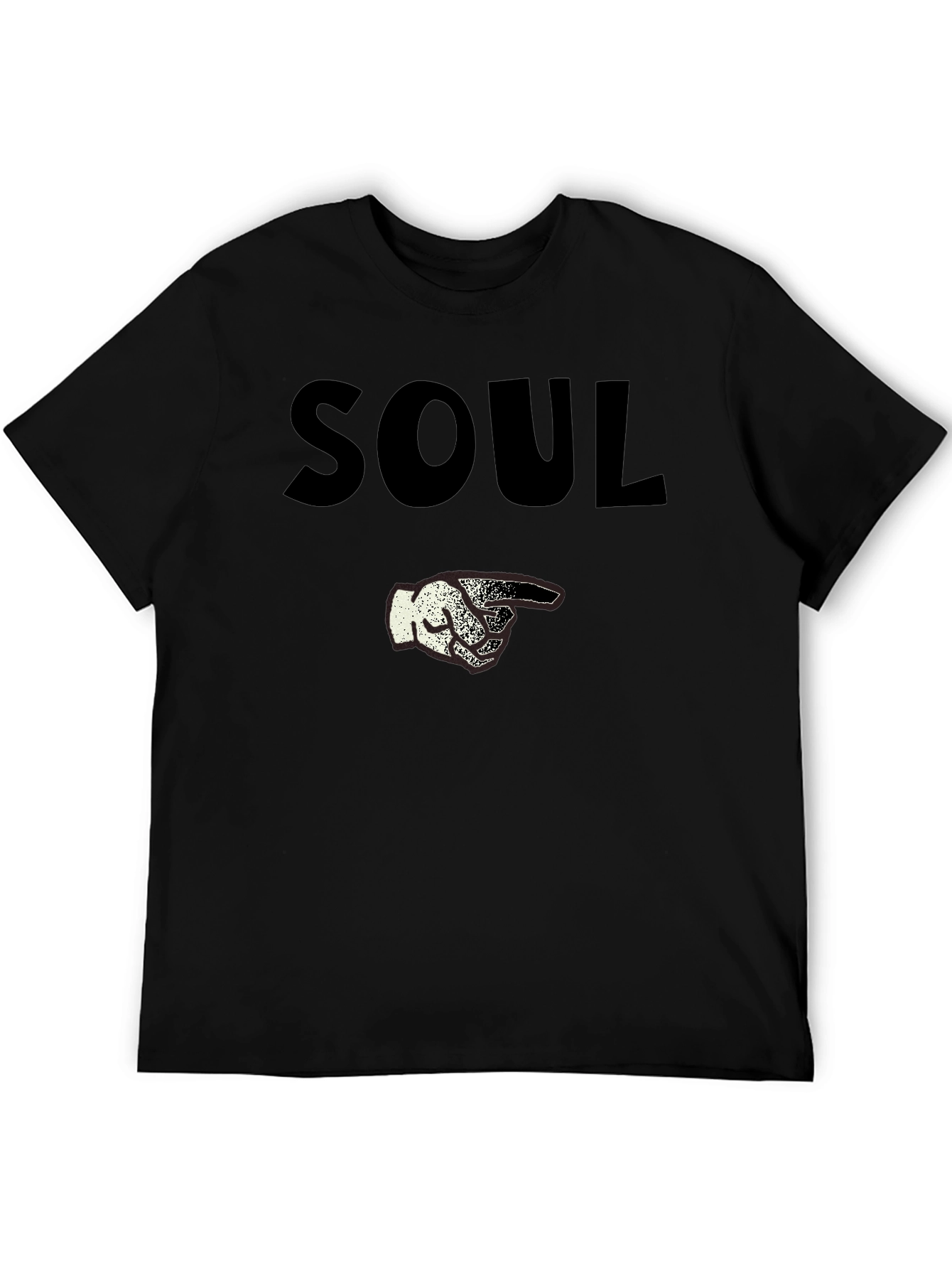 Soul Pointing Hand Graphic Tee - Unique Casual Wear