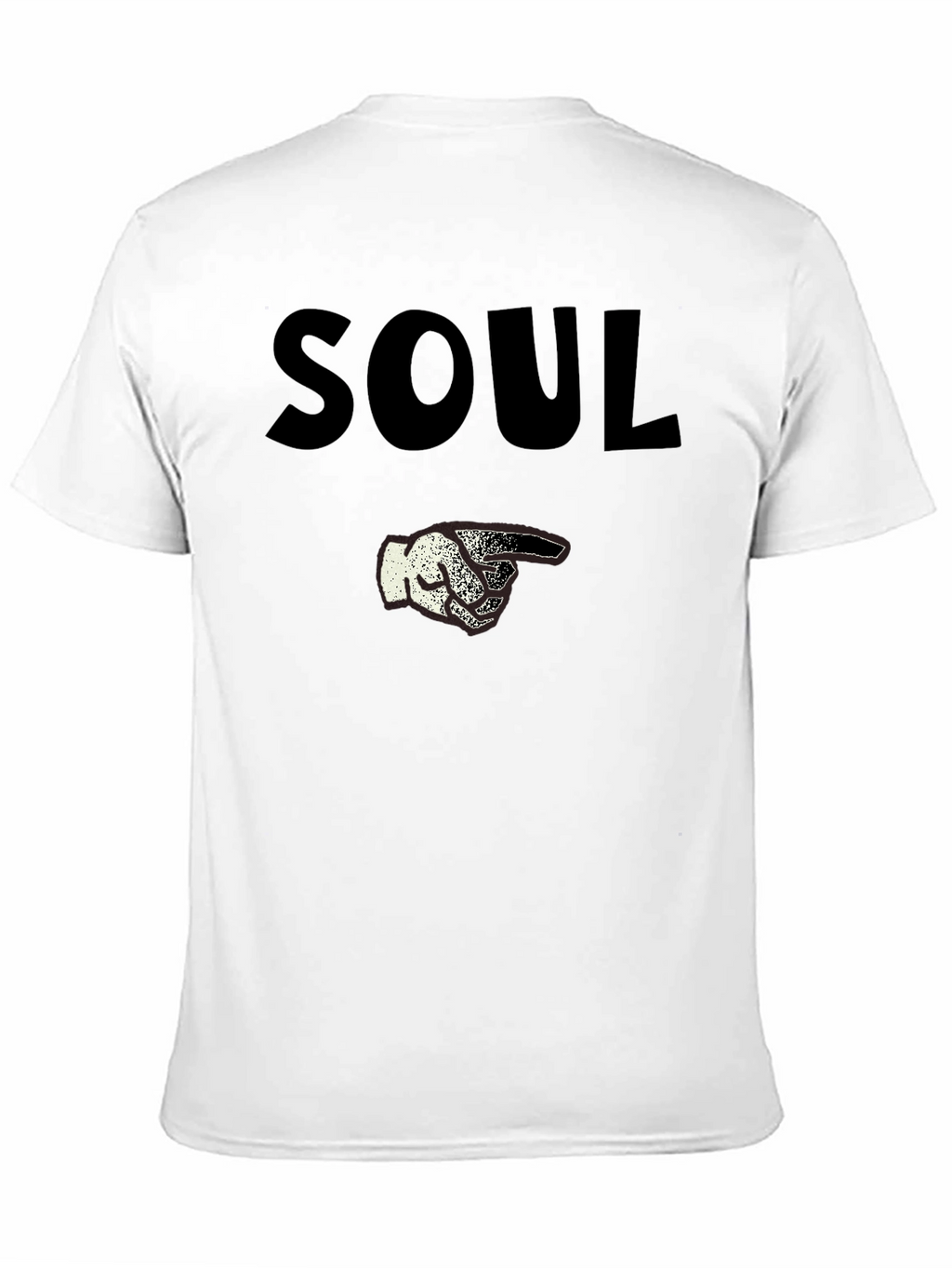 Soul Pointing Hand Graphic Tee - Unique Casual Wear