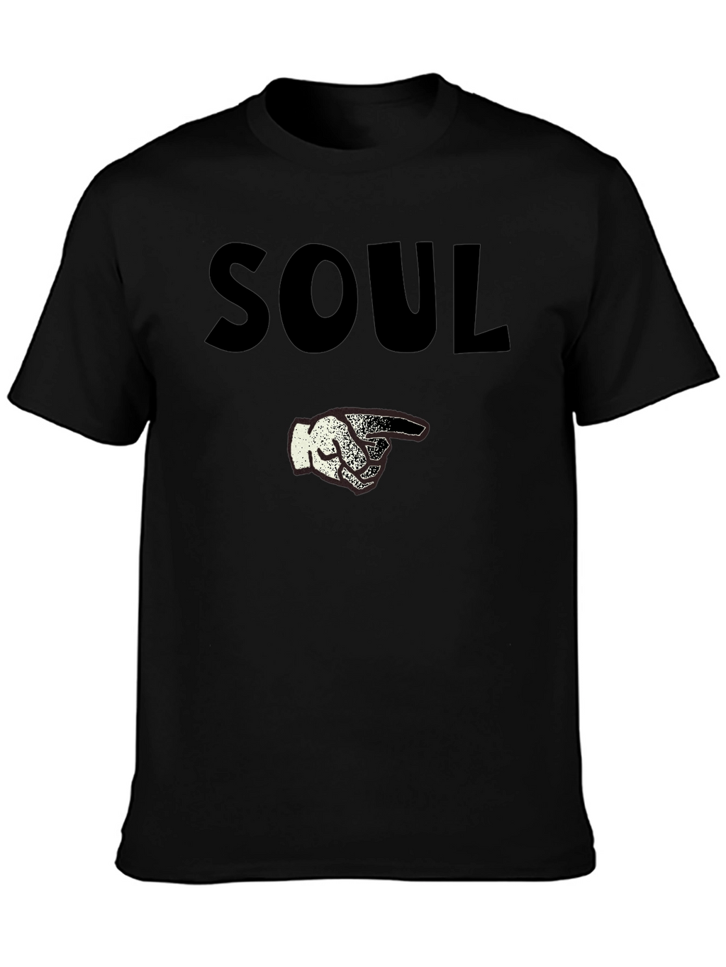 Soul Pointing Hand Graphic Tee - Unique Casual Wear