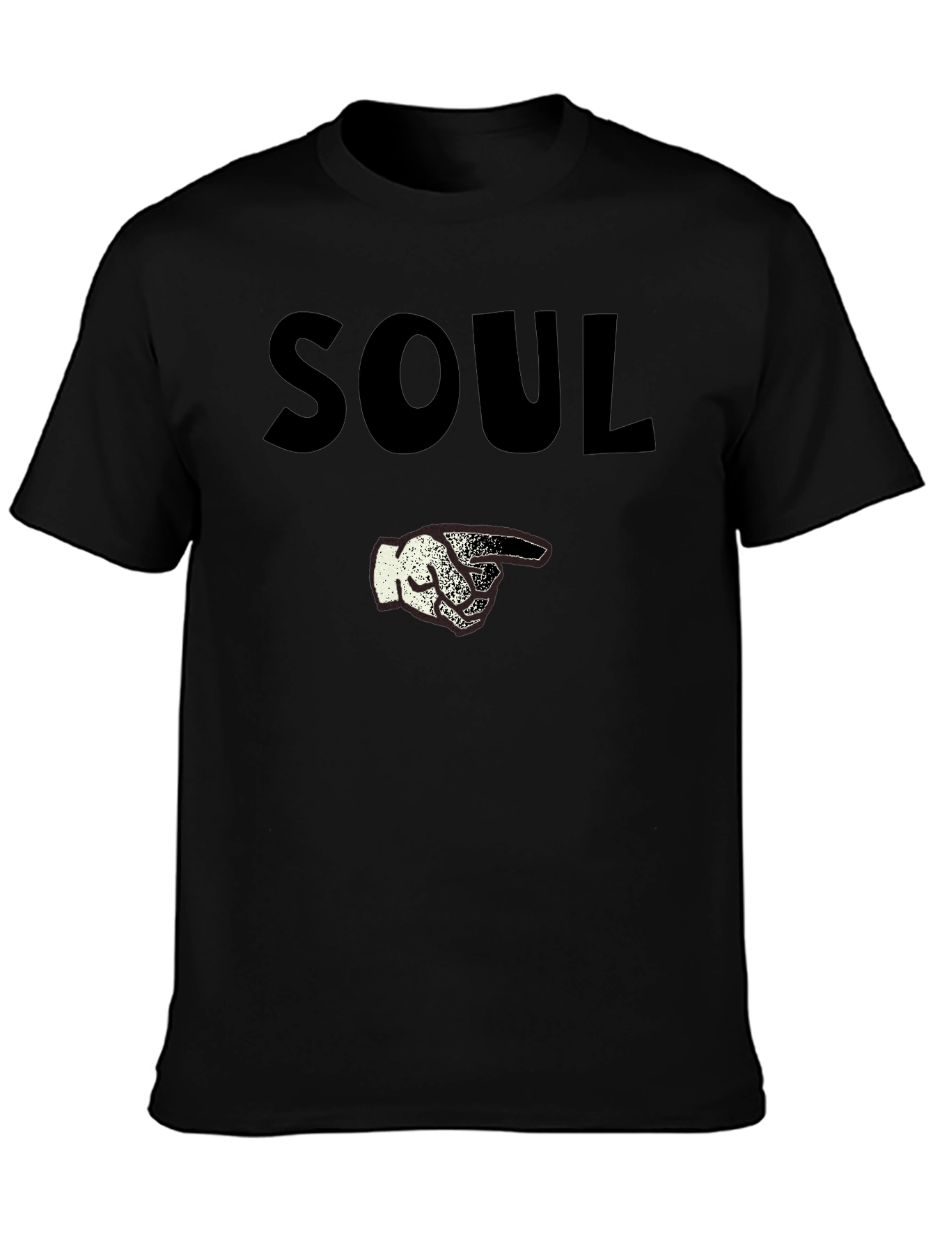 Soul Pointing Hand Graphic Tee - Unique Casual Wear