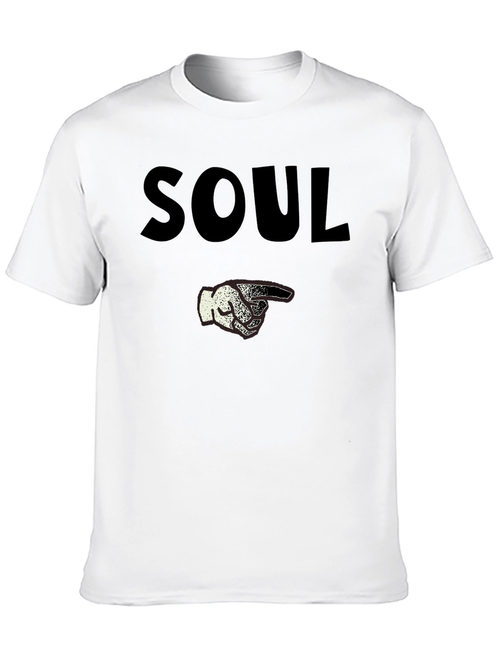 Soul Pointing Hand Graphic Tee - Unique Casual Wear
