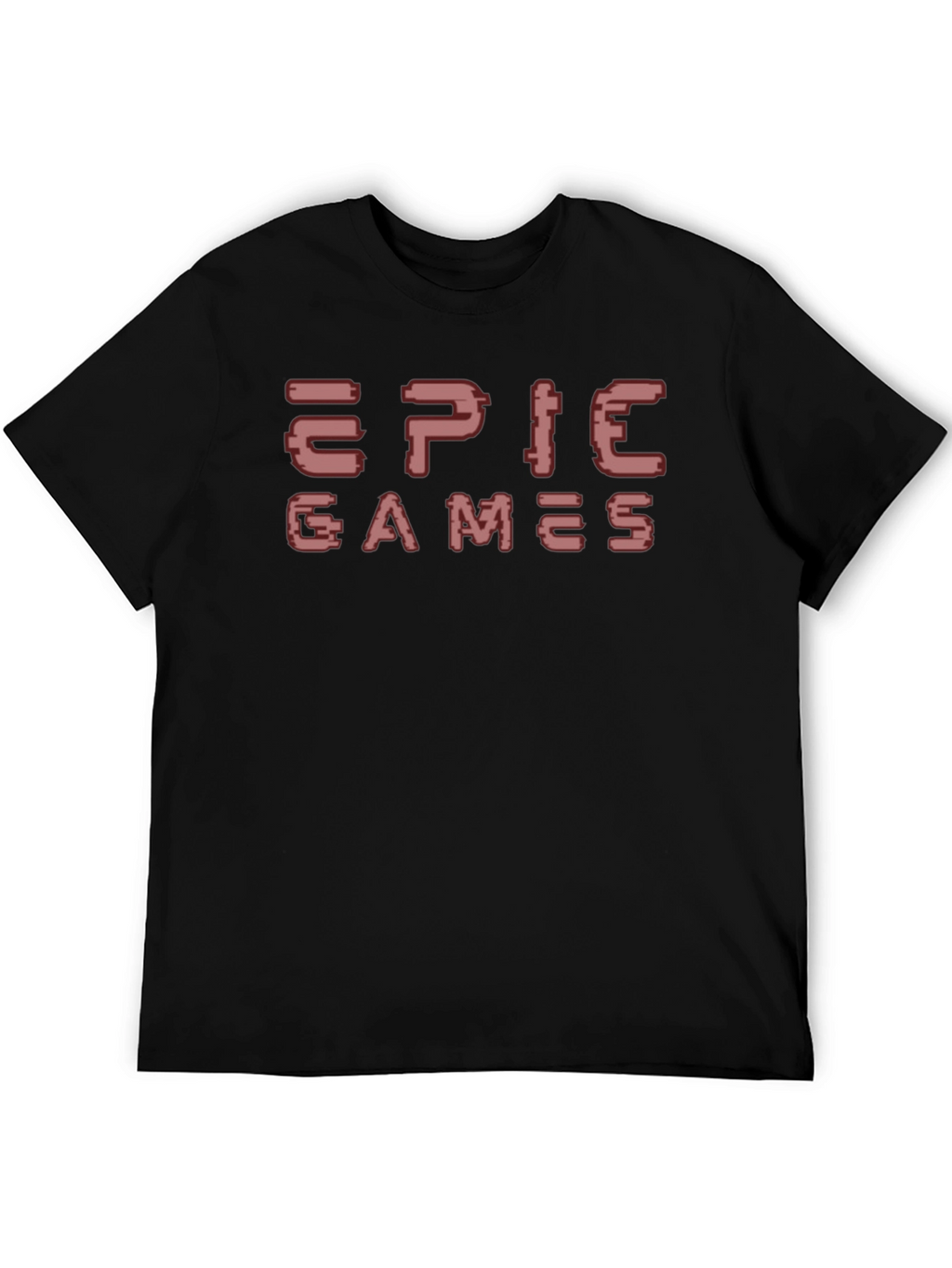 Epic Games T-Shirt Black Retro Gamer Tee