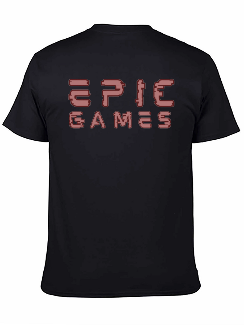 Epic Games T-Shirt Black Retro Gamer Tee