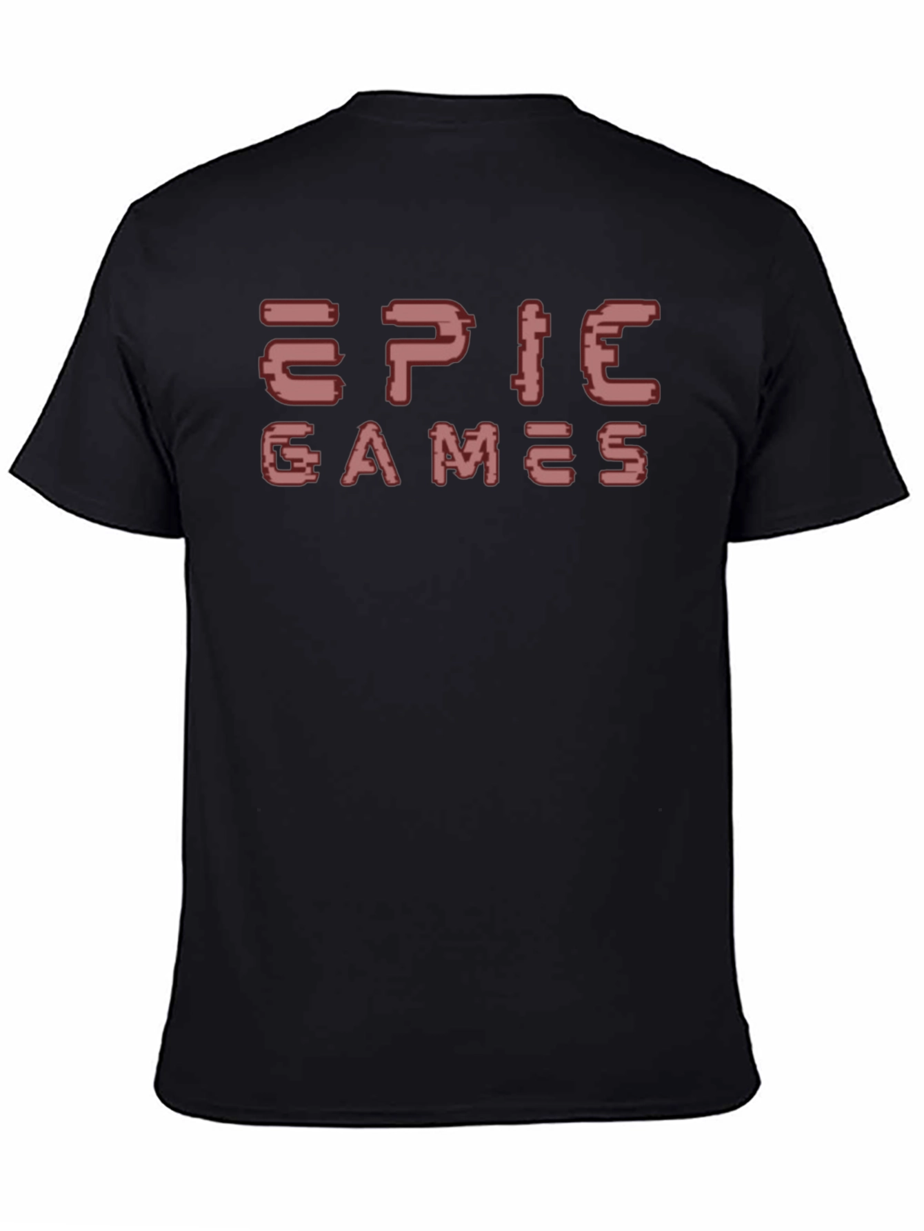 Epic Games T-Shirt Black Retro Gamer Tee