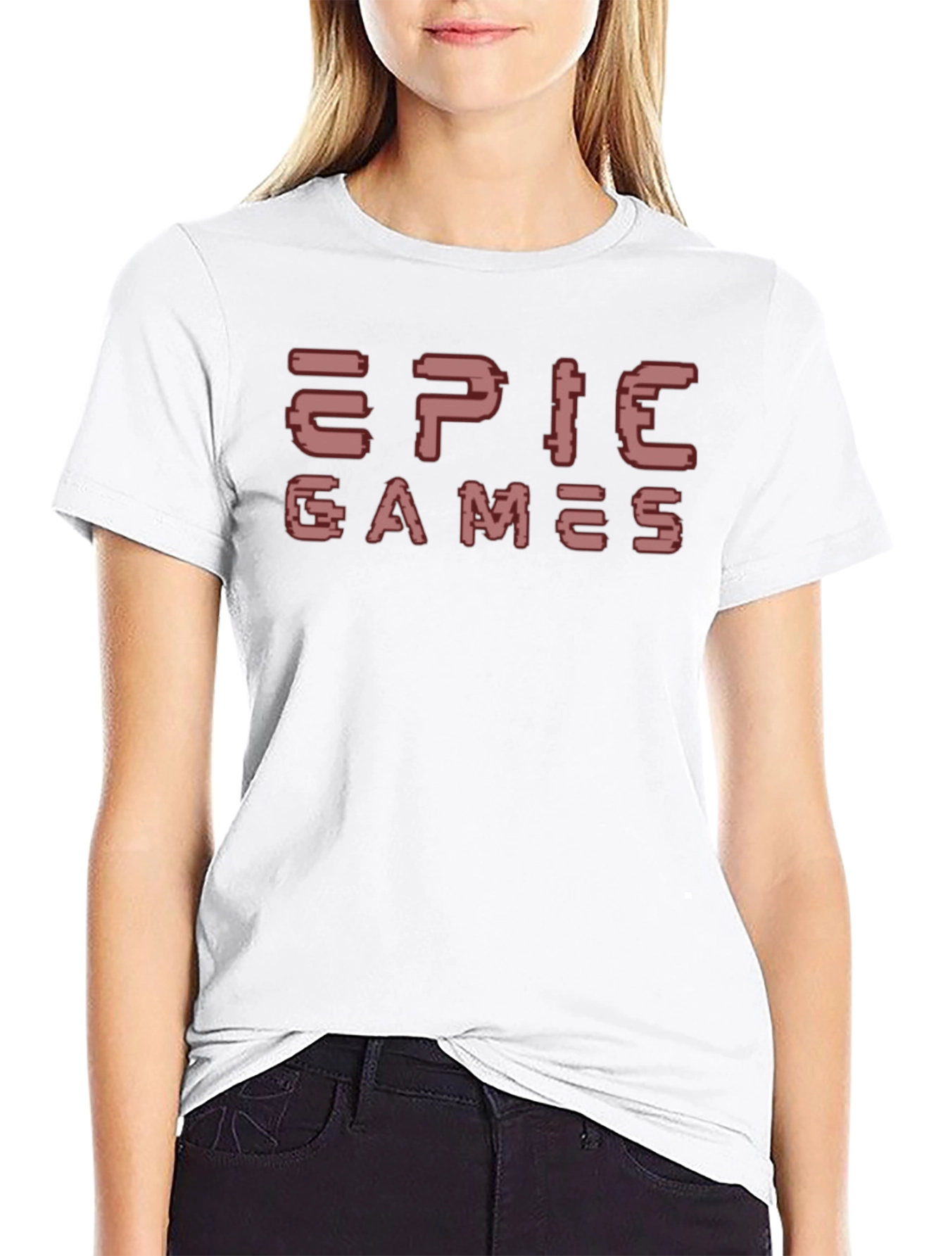 Epic Games T-Shirt Black Retro Gamer Tee