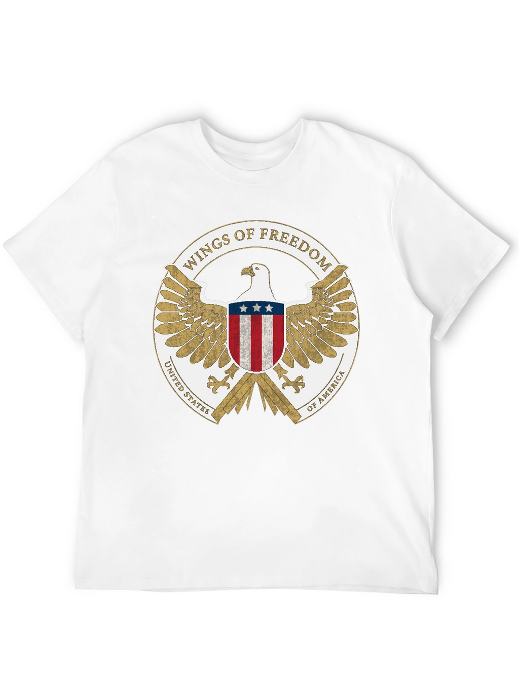 Wings of Freedom USA Eagle T-Shirt