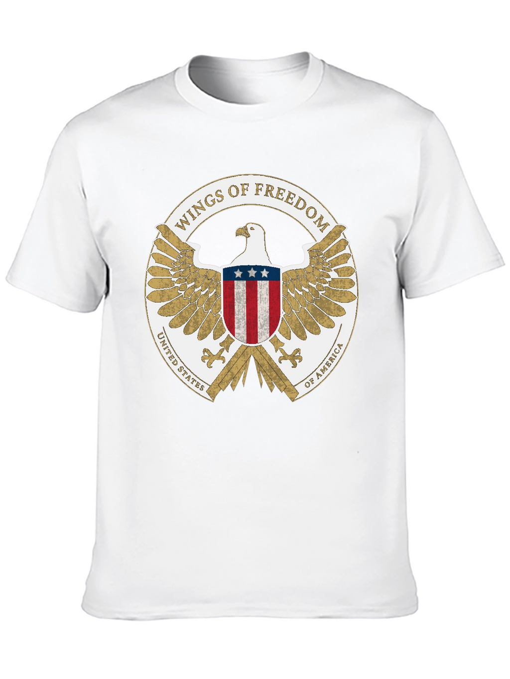 Wings of Freedom USA Eagle T-Shirt