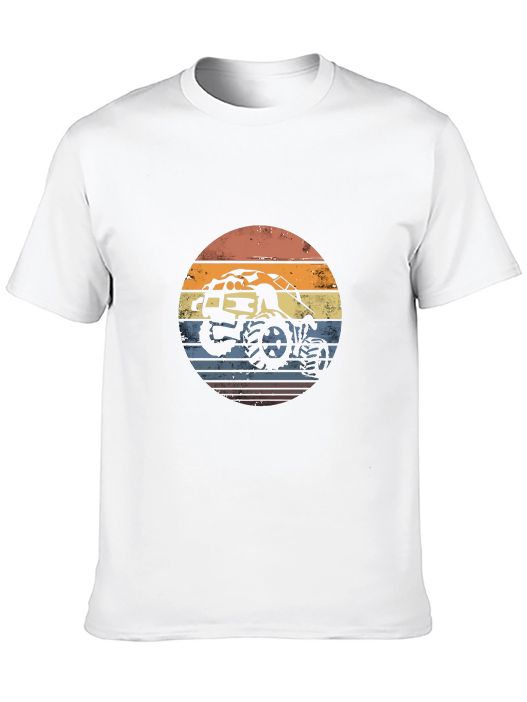 Retro Off-Road Vehicle Graphic T-Shirt