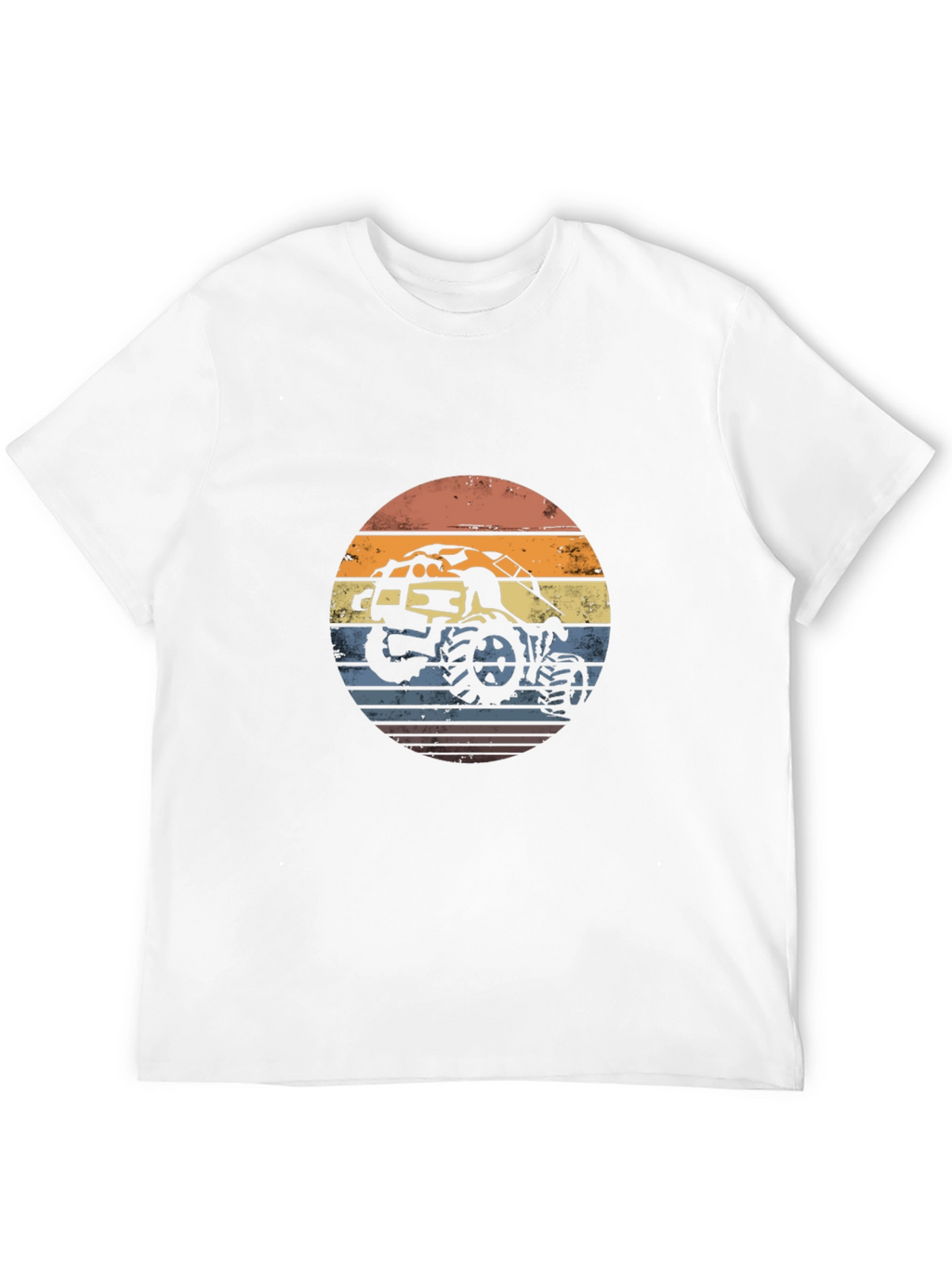 Retro Off-Road Vehicle Graphic T-Shirt