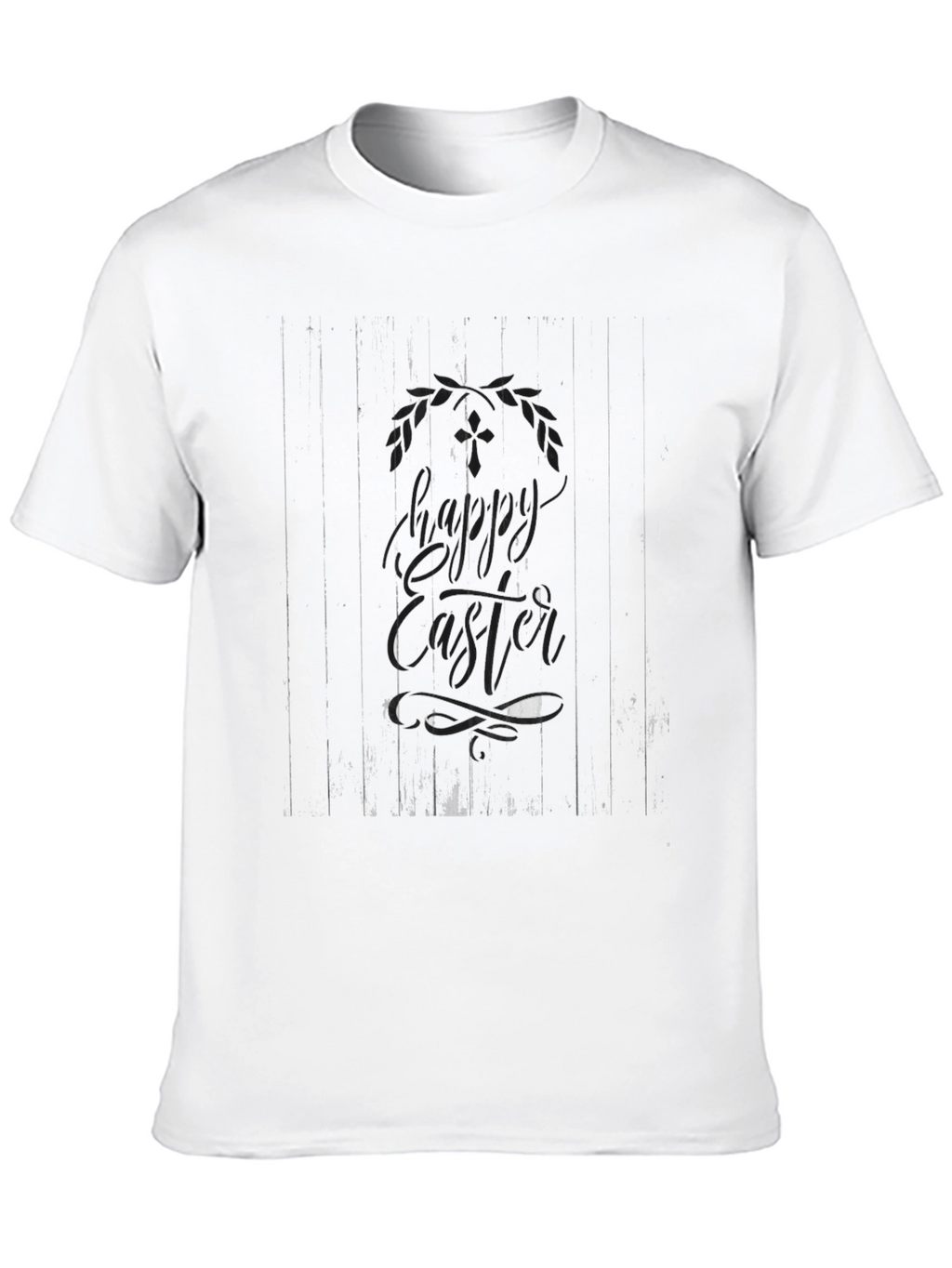 Happy Easter Bunny T-Shirt - Black