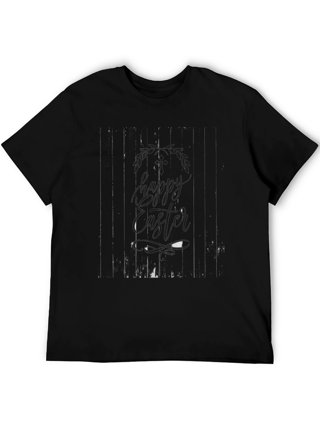 Happy Easter Bunny T-Shirt - Black