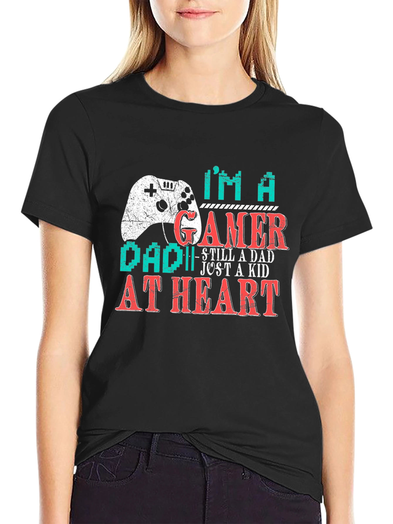 Gamer Dad T-Shirt - Still a Dad Just a Kid at Heart