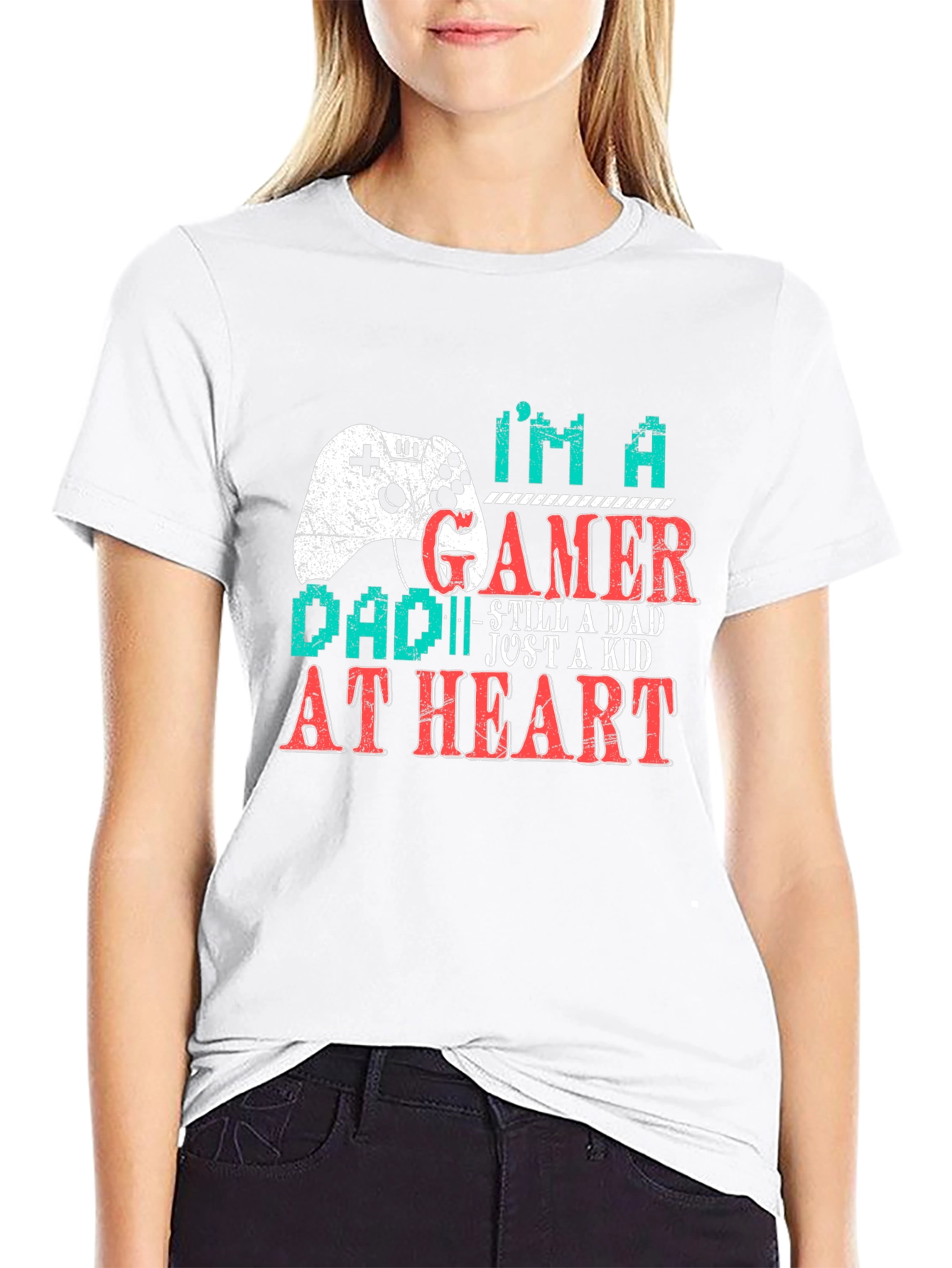 Gamer Dad T-Shirt - Still a Dad Just a Kid at Heart