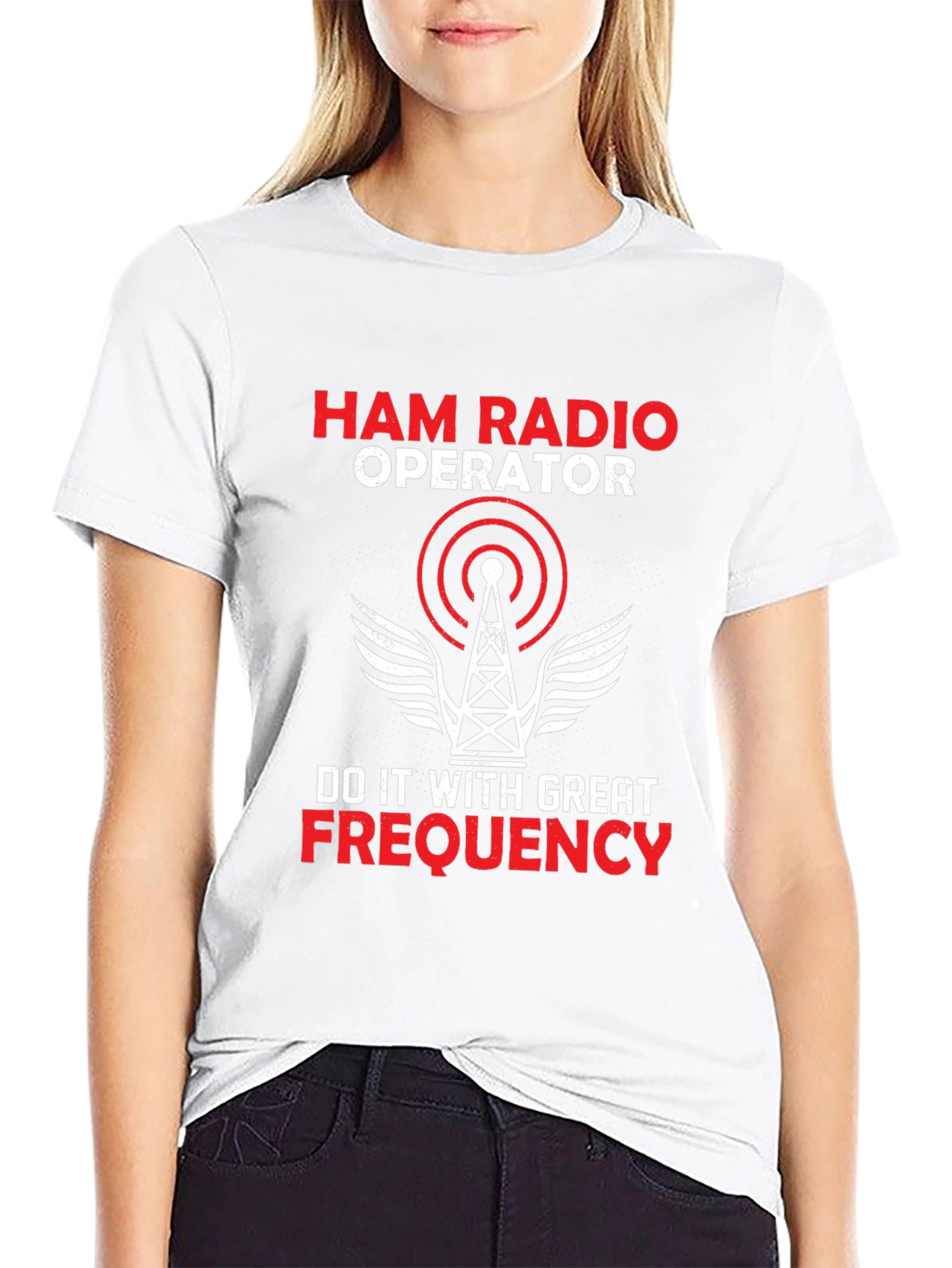 Ham Radio Operator T-Shirt - Great Frequency Design