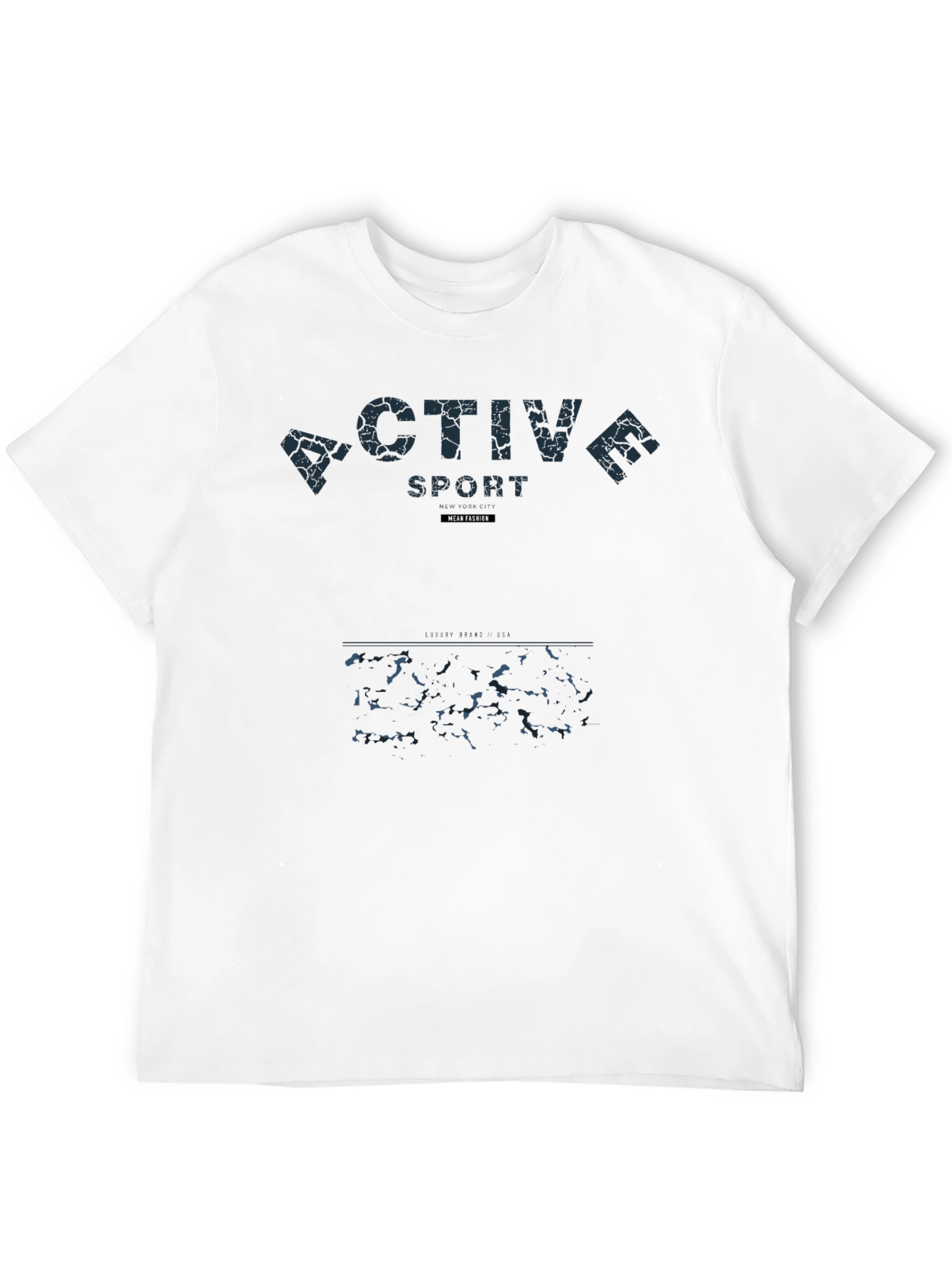 Active Sport T-Shirt Stylish Urban Fashion Tee