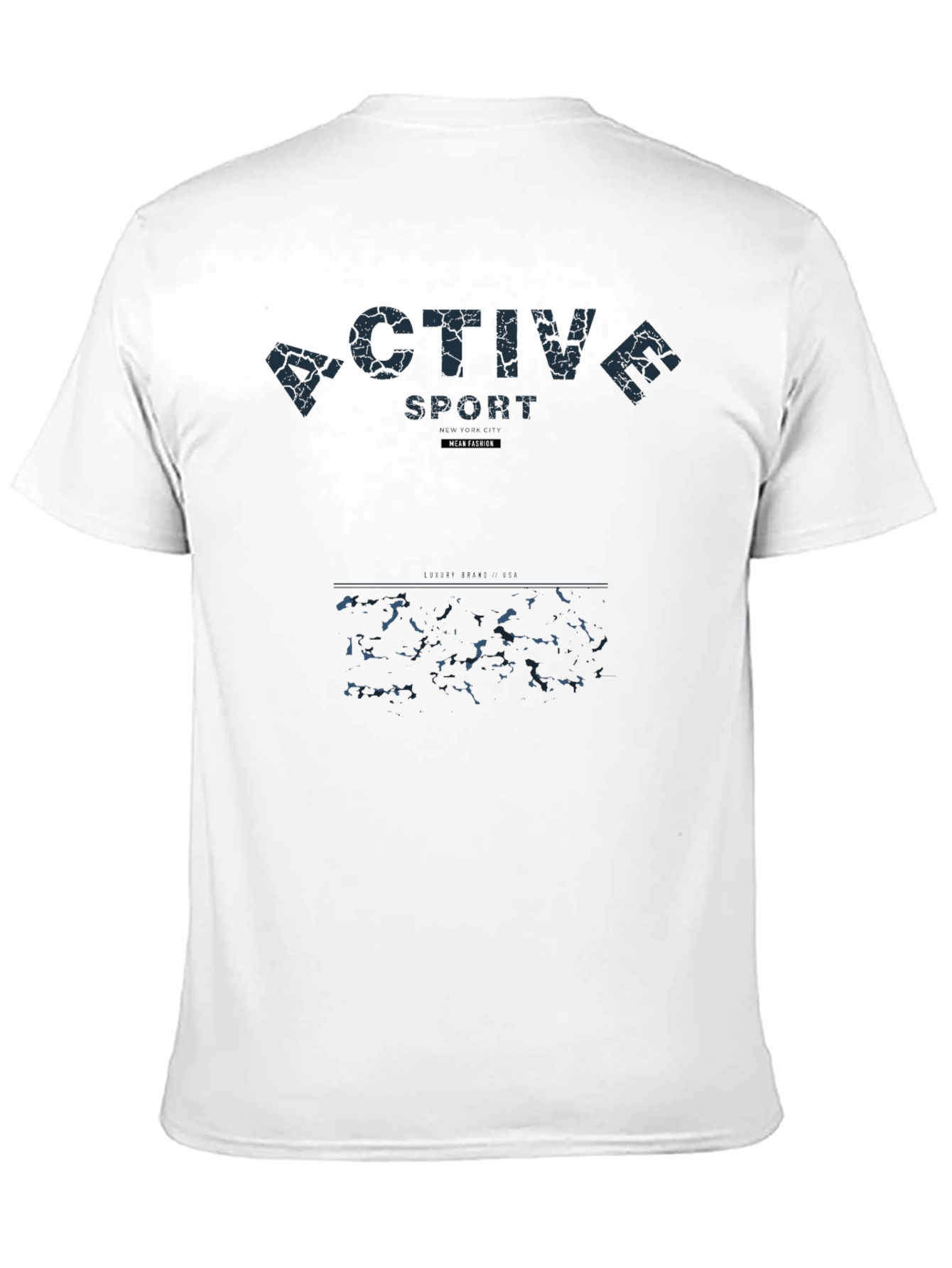 Active Sport T-Shirt Stylish Urban Fashion Tee
