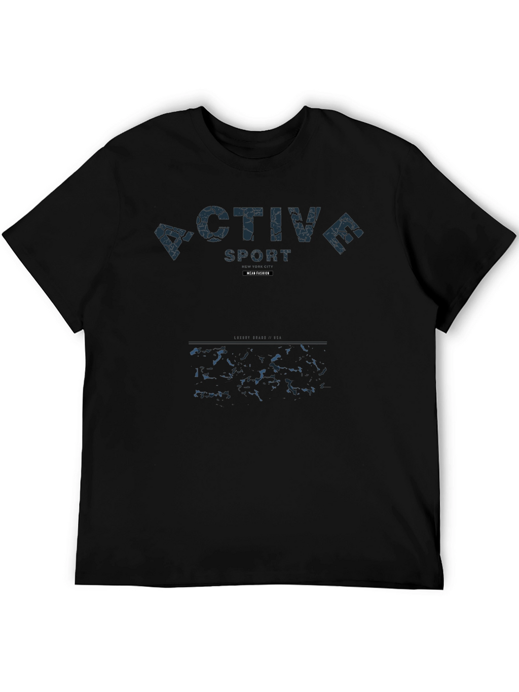 Active Sport T-Shirt Stylish Urban Fashion Tee
