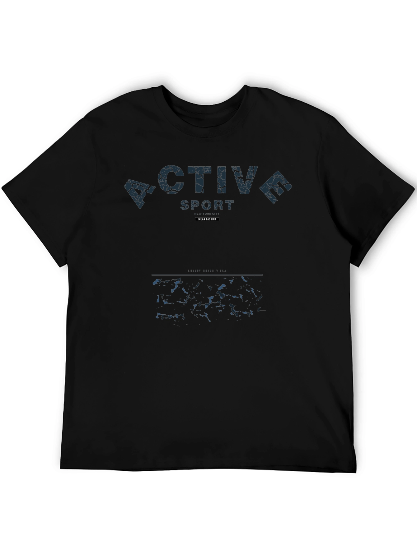 Active Sport T-Shirt Stylish Urban Fashion Tee