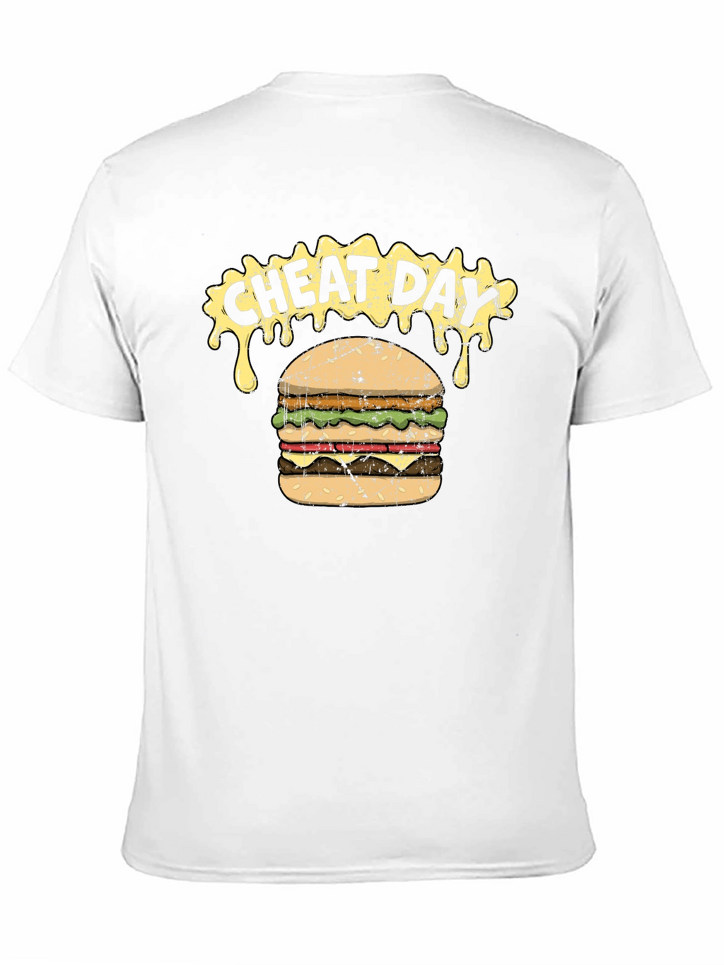 Cheat Day Burger Graphic T-Shirt