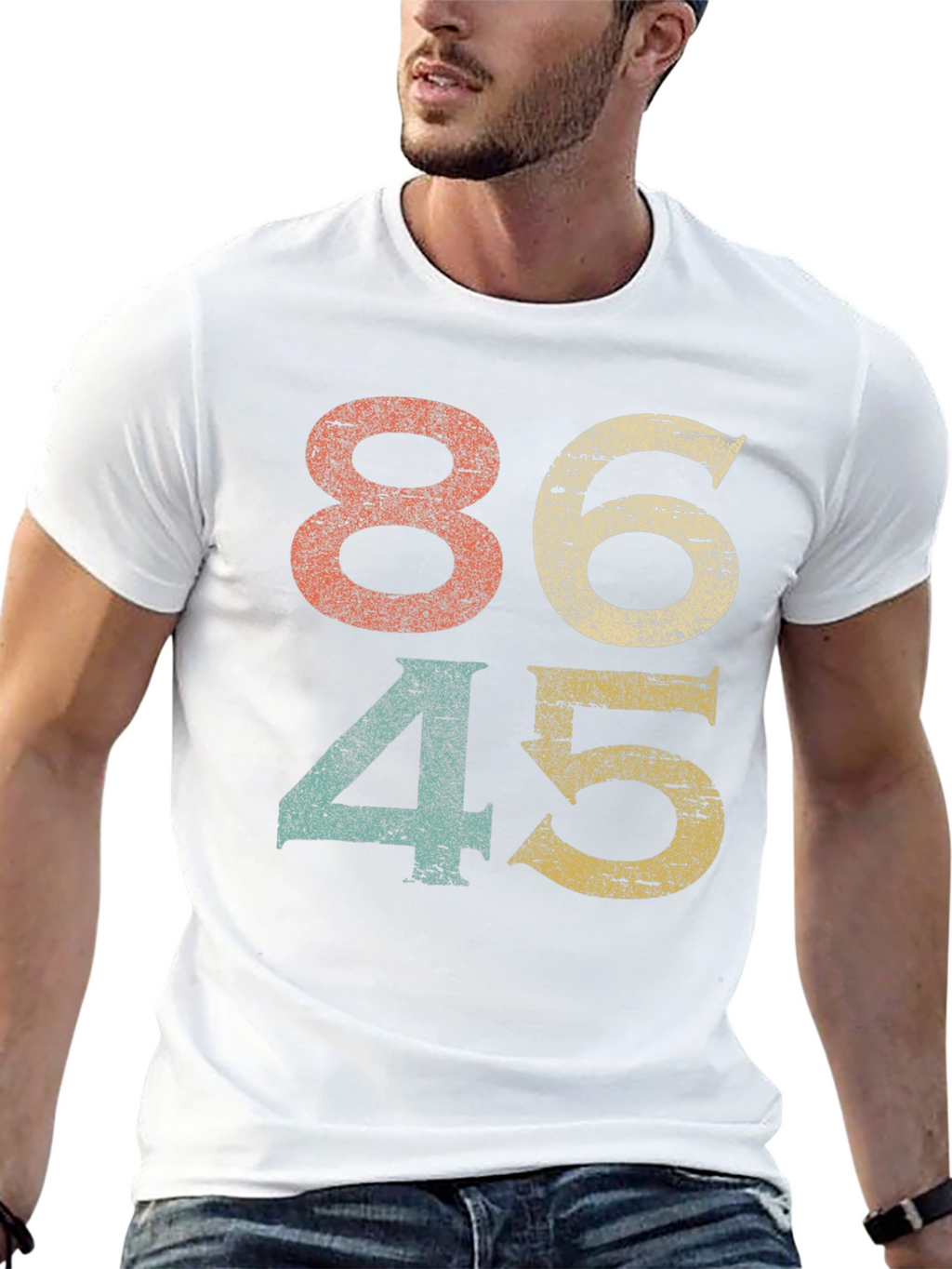 8645 Graphic Tee - Anti-Trump Shirt