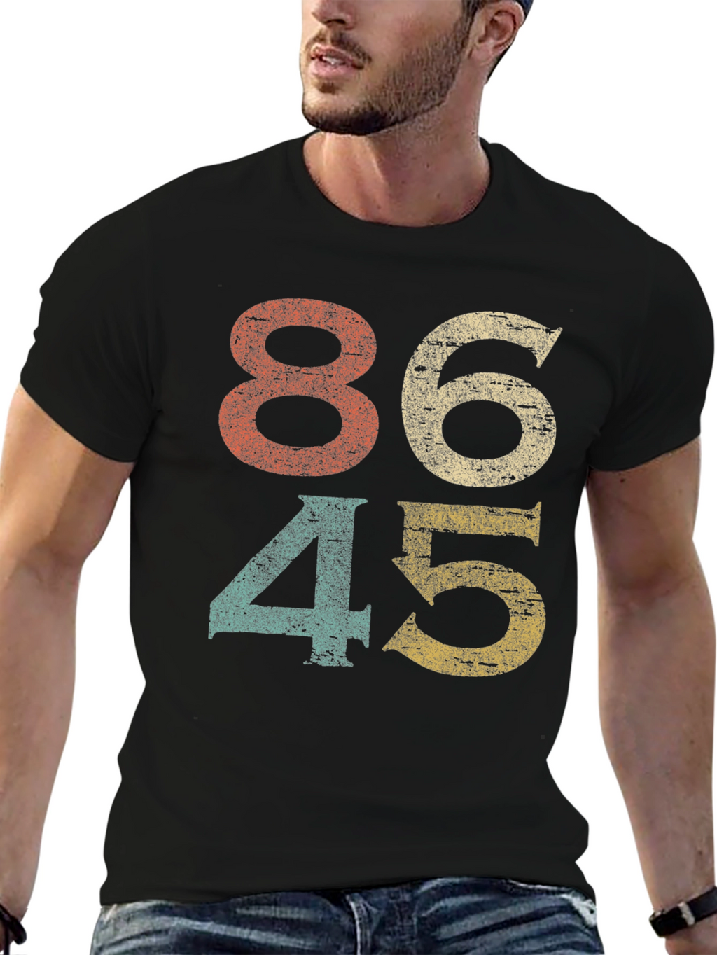 8645 Graphic Tee - Anti-Trump Shirt