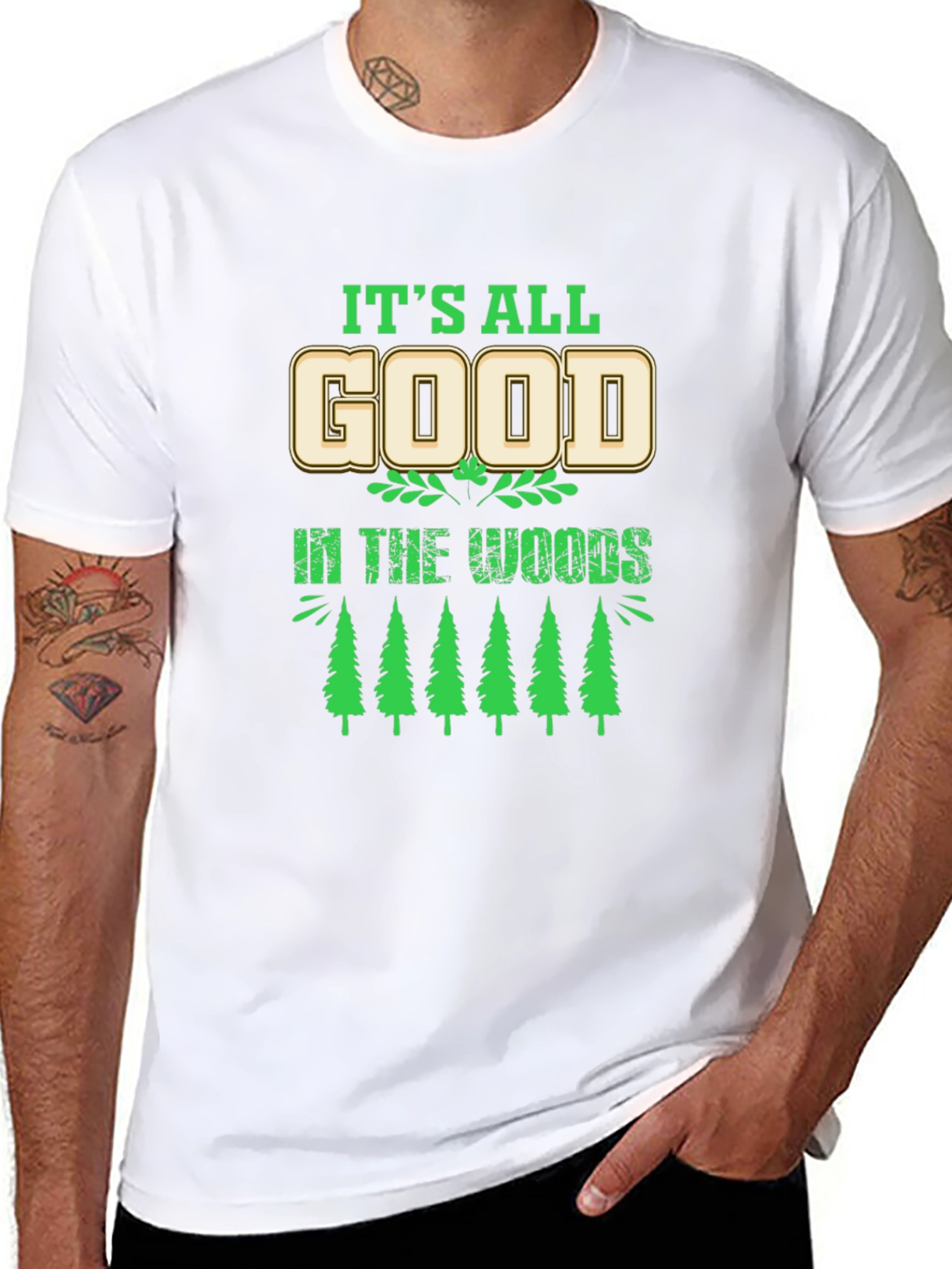 Its All Good in the Woods Graphic T-Shirt
