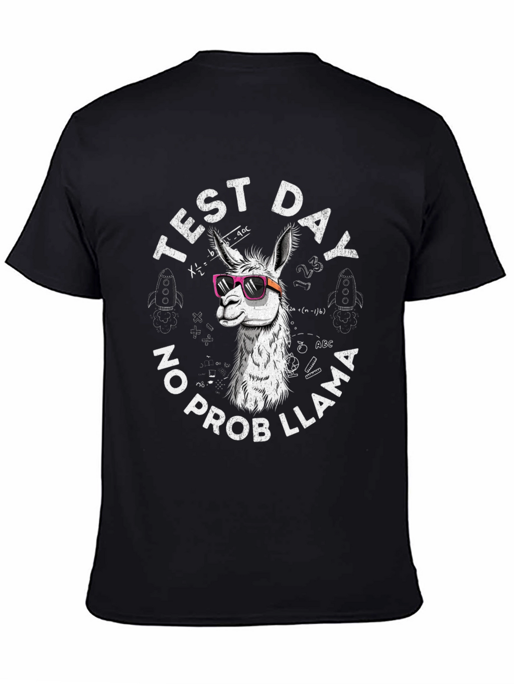 Test Day No Prob Llama T-Shirt