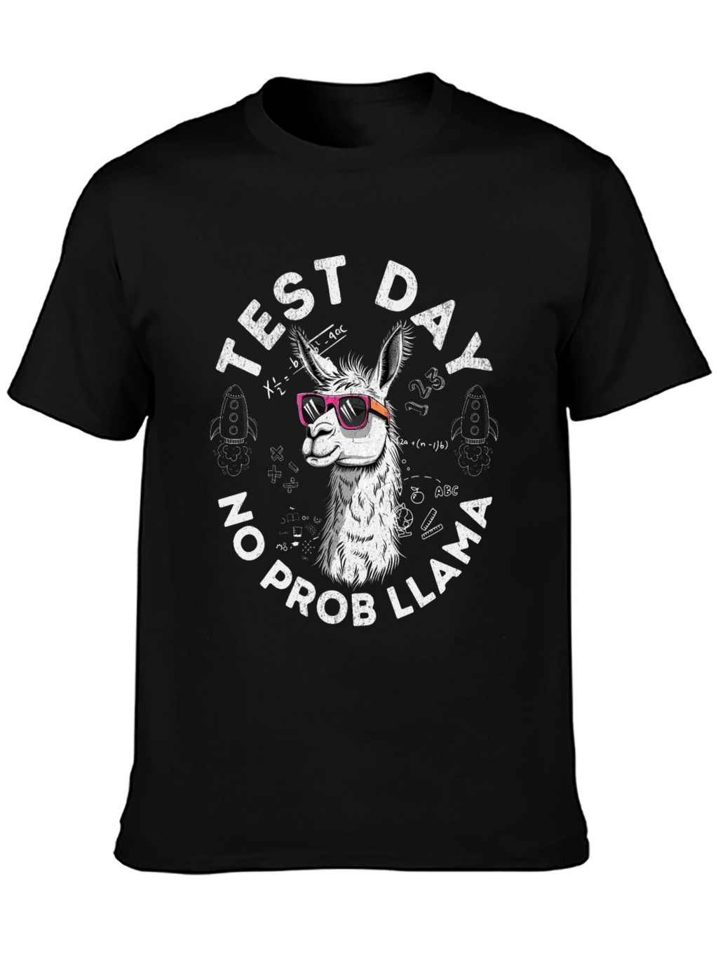 Test Day No Prob Llama T-Shirt