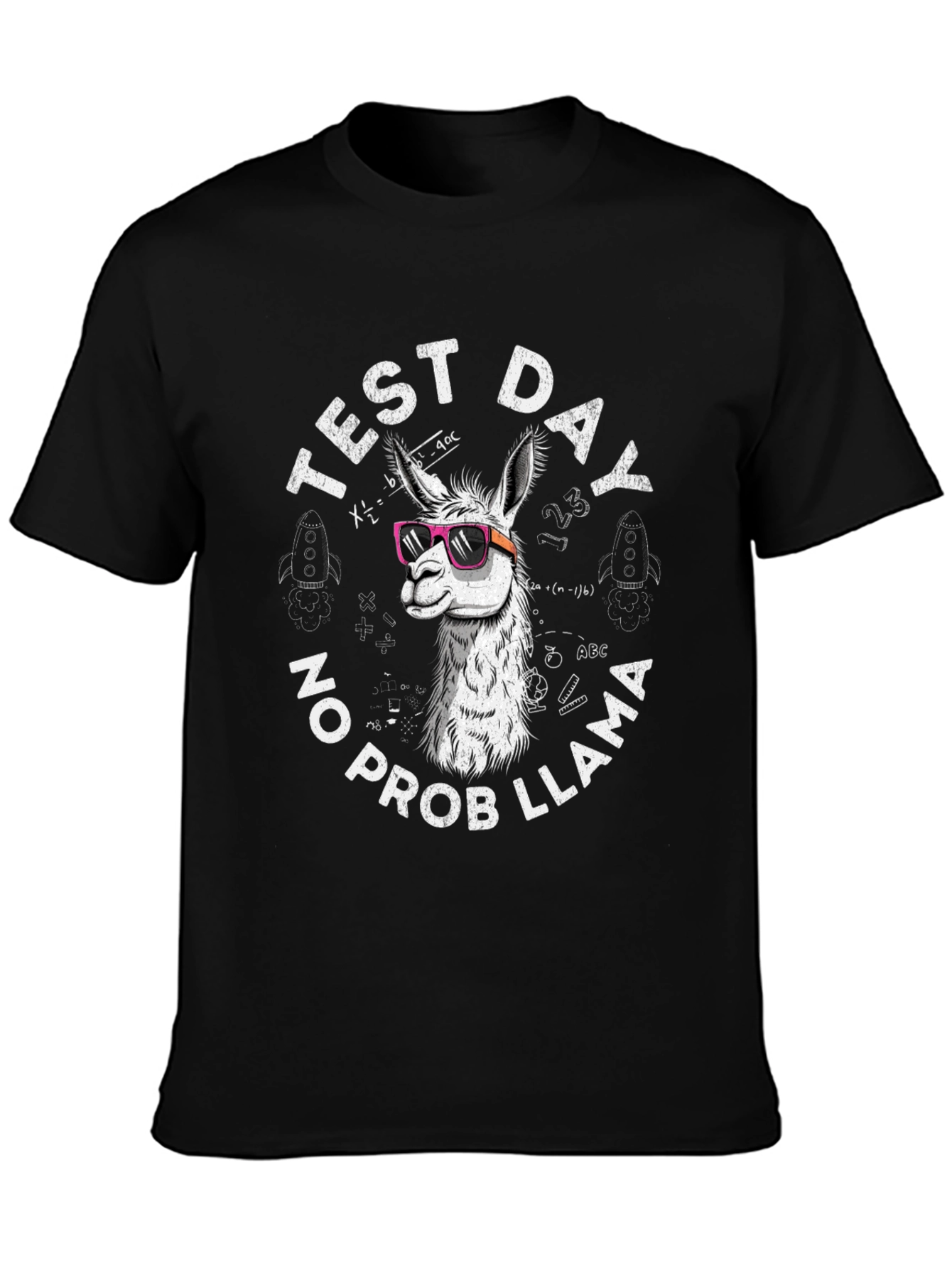 Test Day No Prob Llama T-Shirt