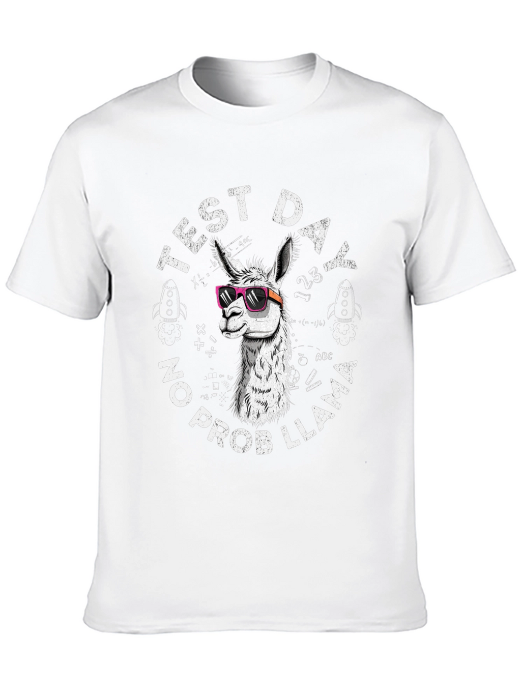 Test Day No Prob Llama T-Shirt
