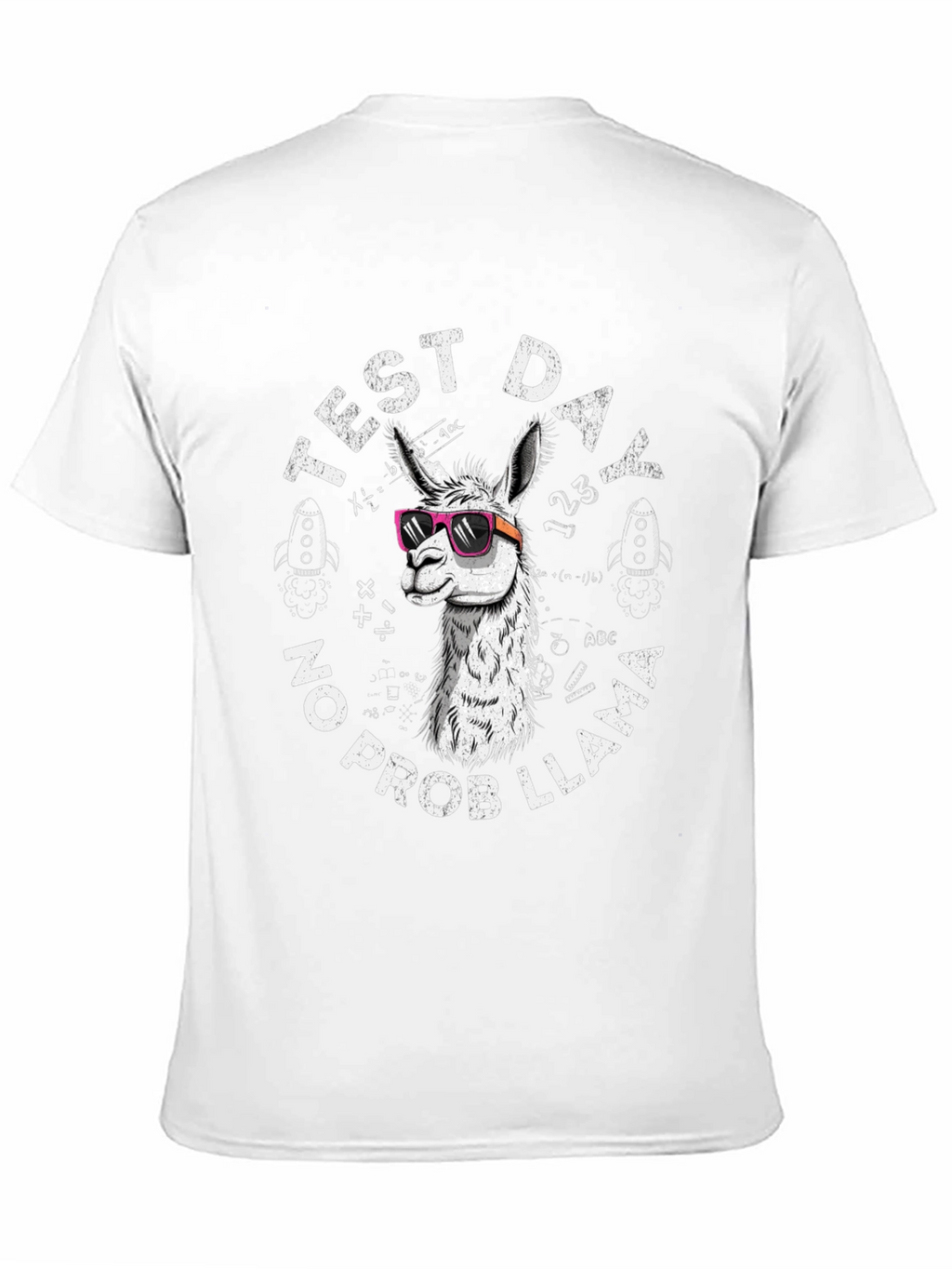 Test Day No Prob Llama T-Shirt