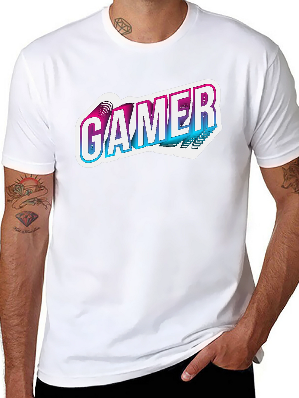 Gamer T-Shirt - Retro Style