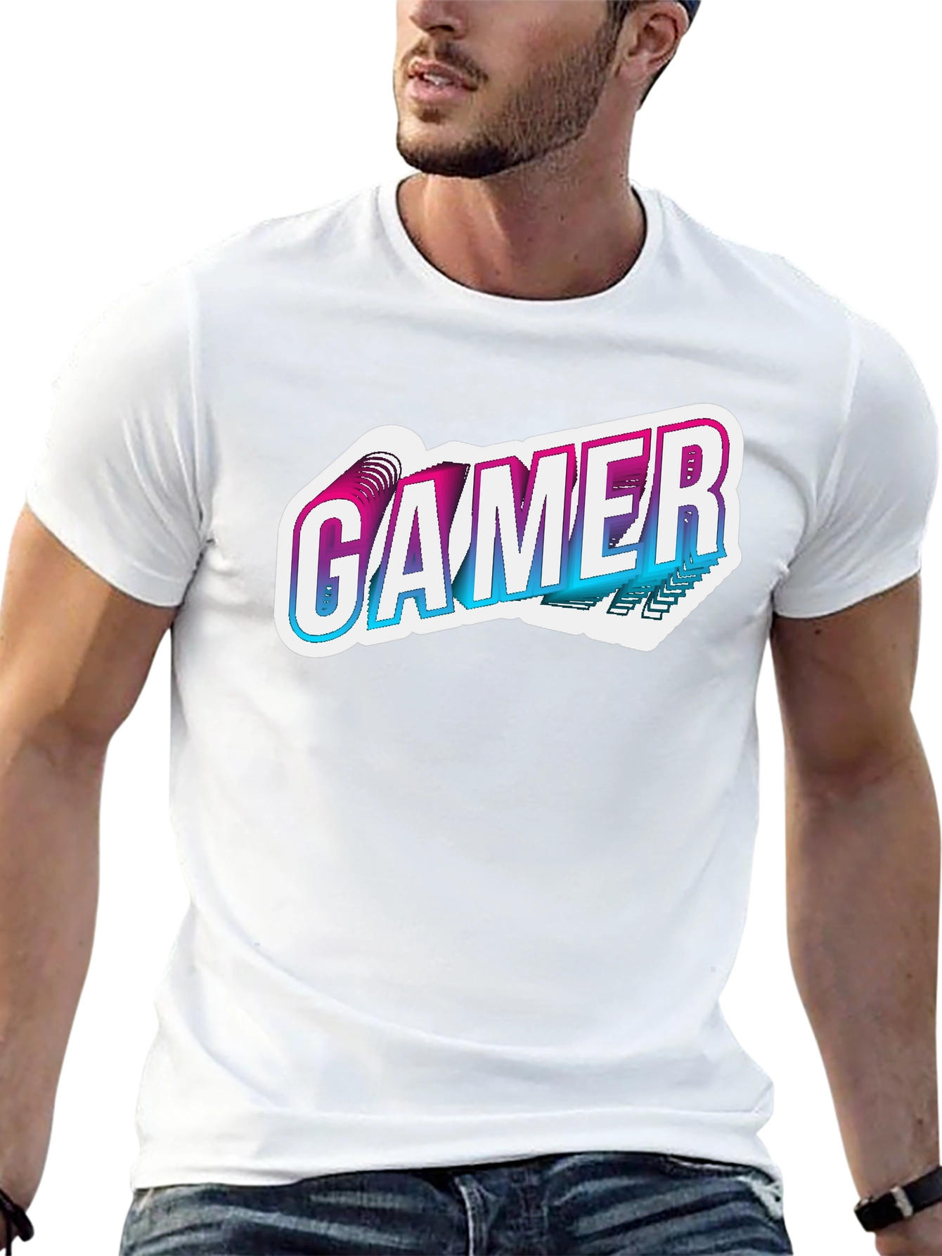 Gamer T-Shirt - Retro Style