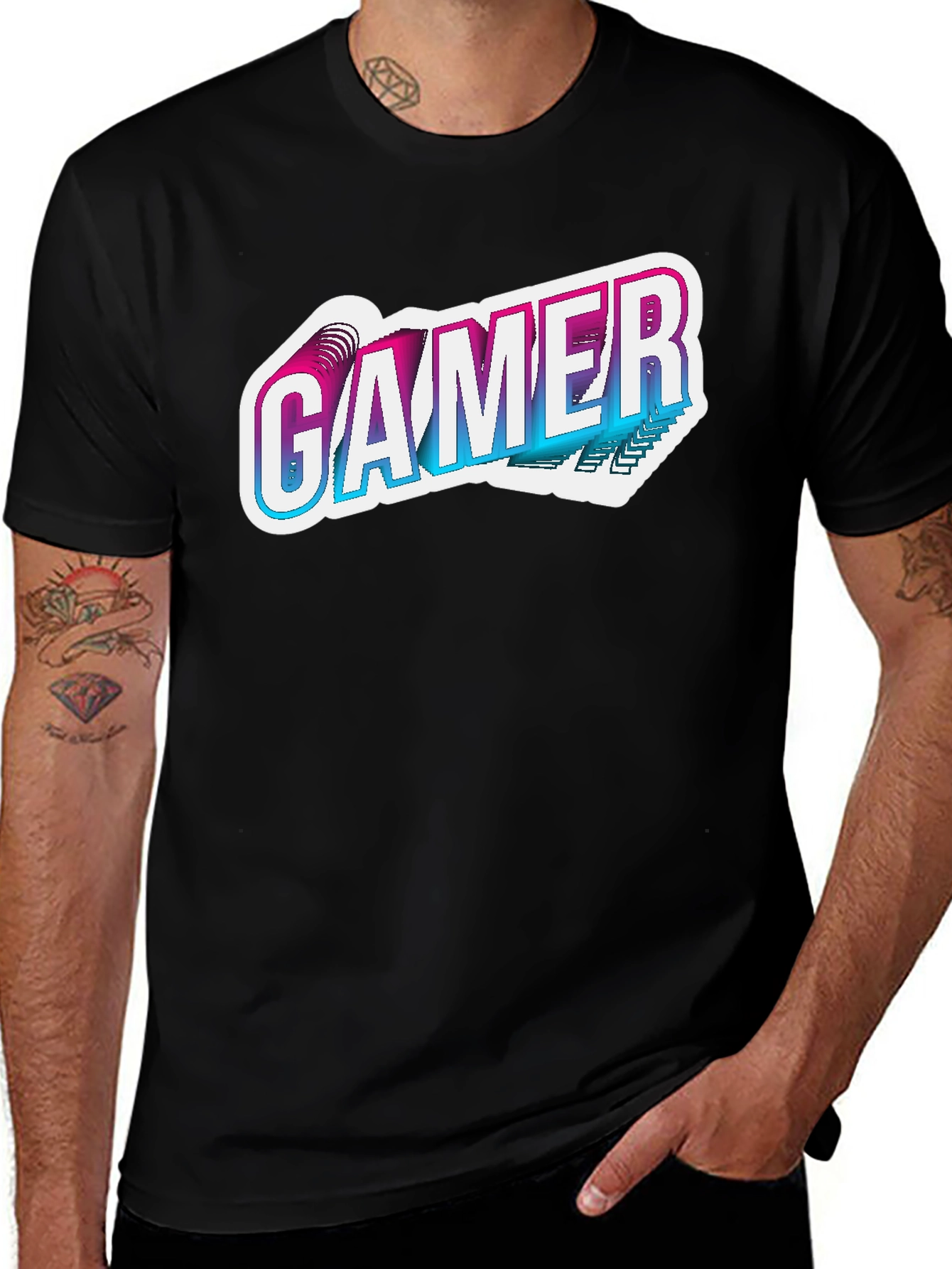 Gamer T-Shirt - Retro Style