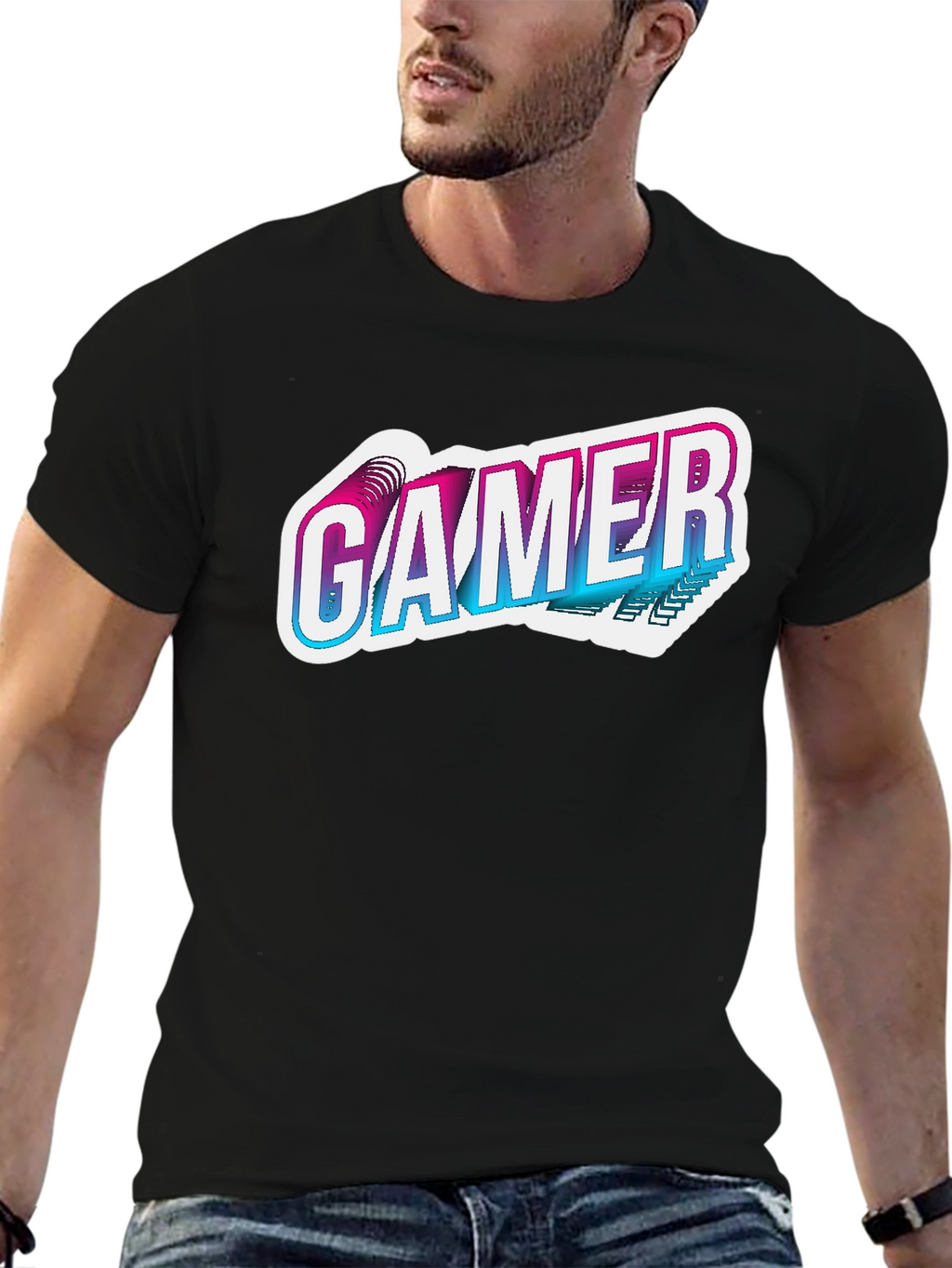 Gamer T-Shirt - Retro Style