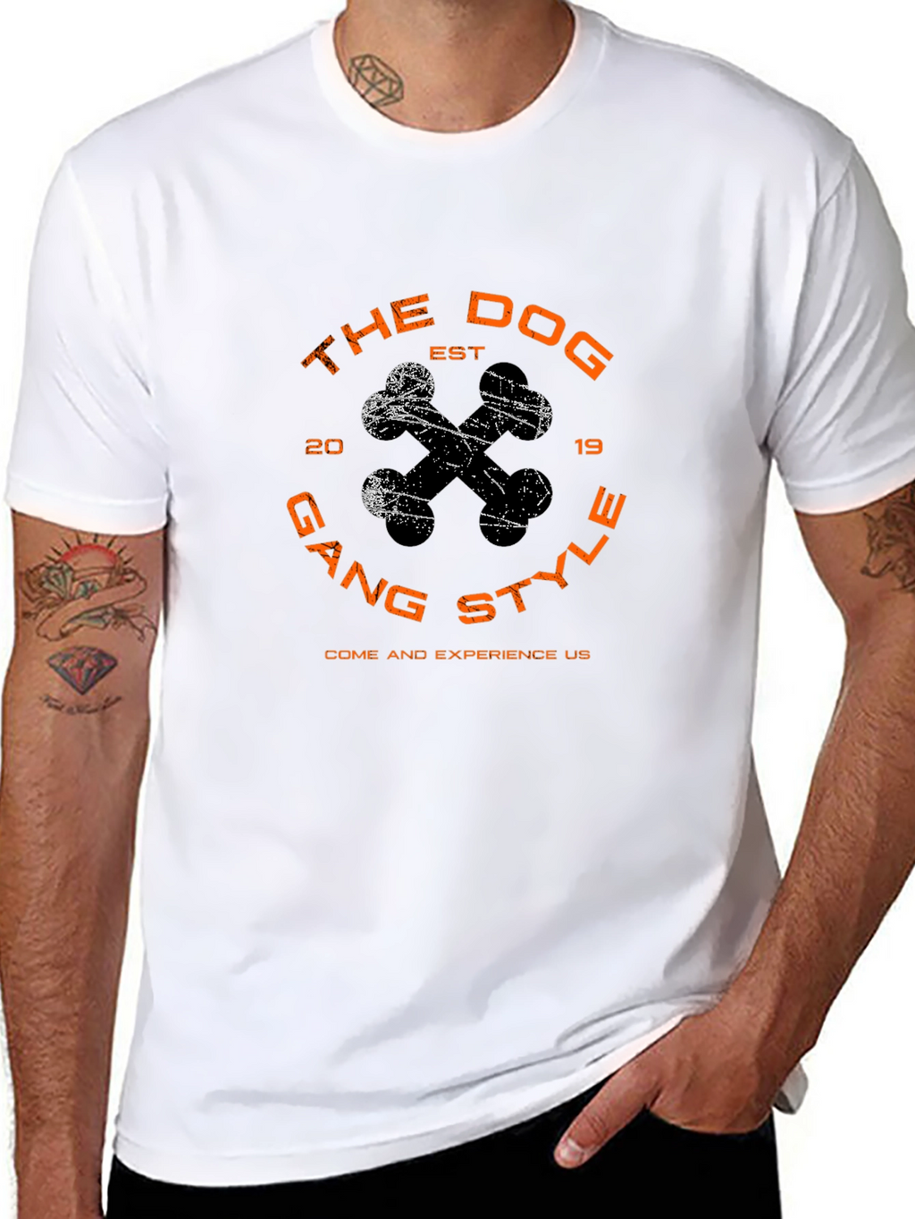 The Dog Gang Style Graphic T-Shirt