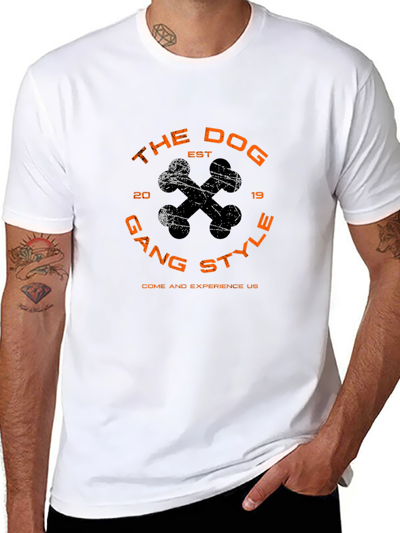 The Dog Gang Style Graphic T-Shirt