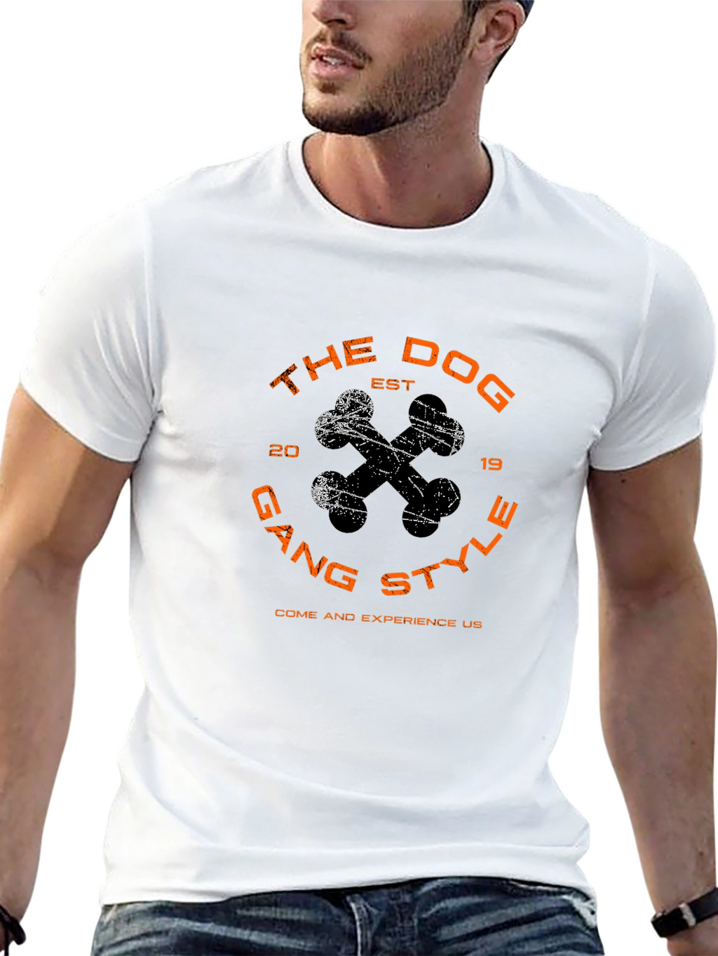 The Dog Gang Style Graphic T-Shirt