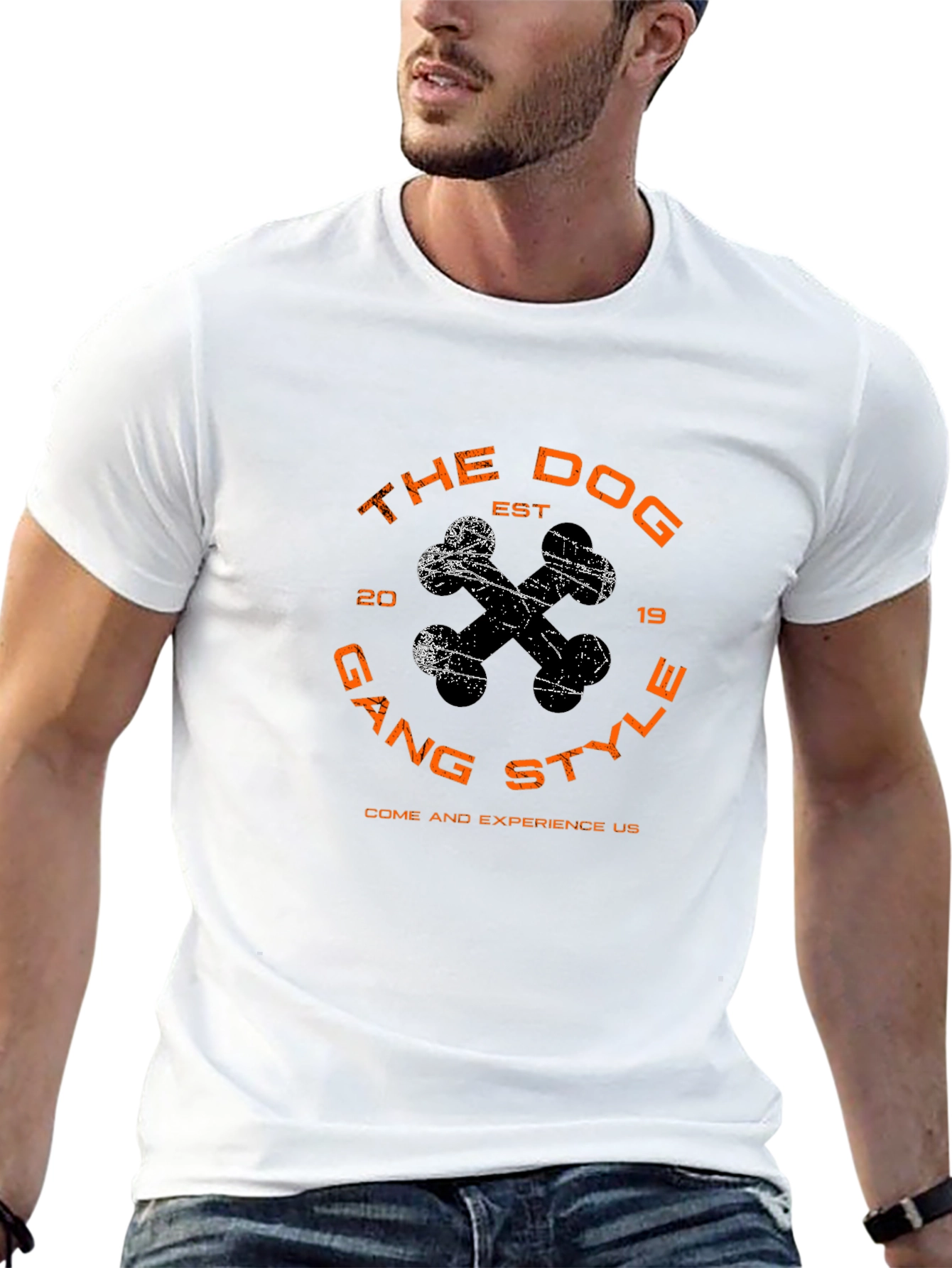 The Dog Gang Style Graphic T-Shirt