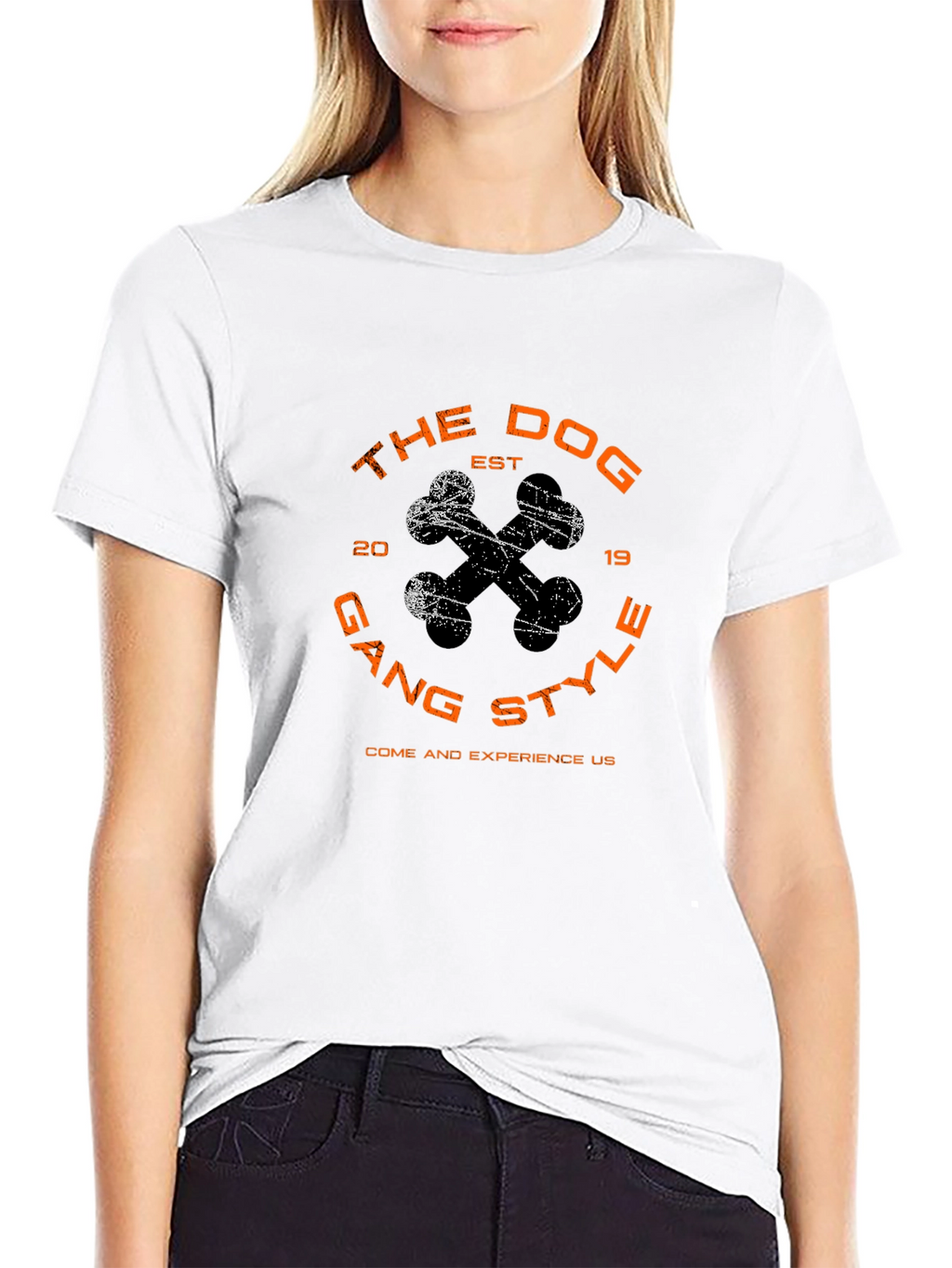 The Dog Gang Style Graphic T-Shirt