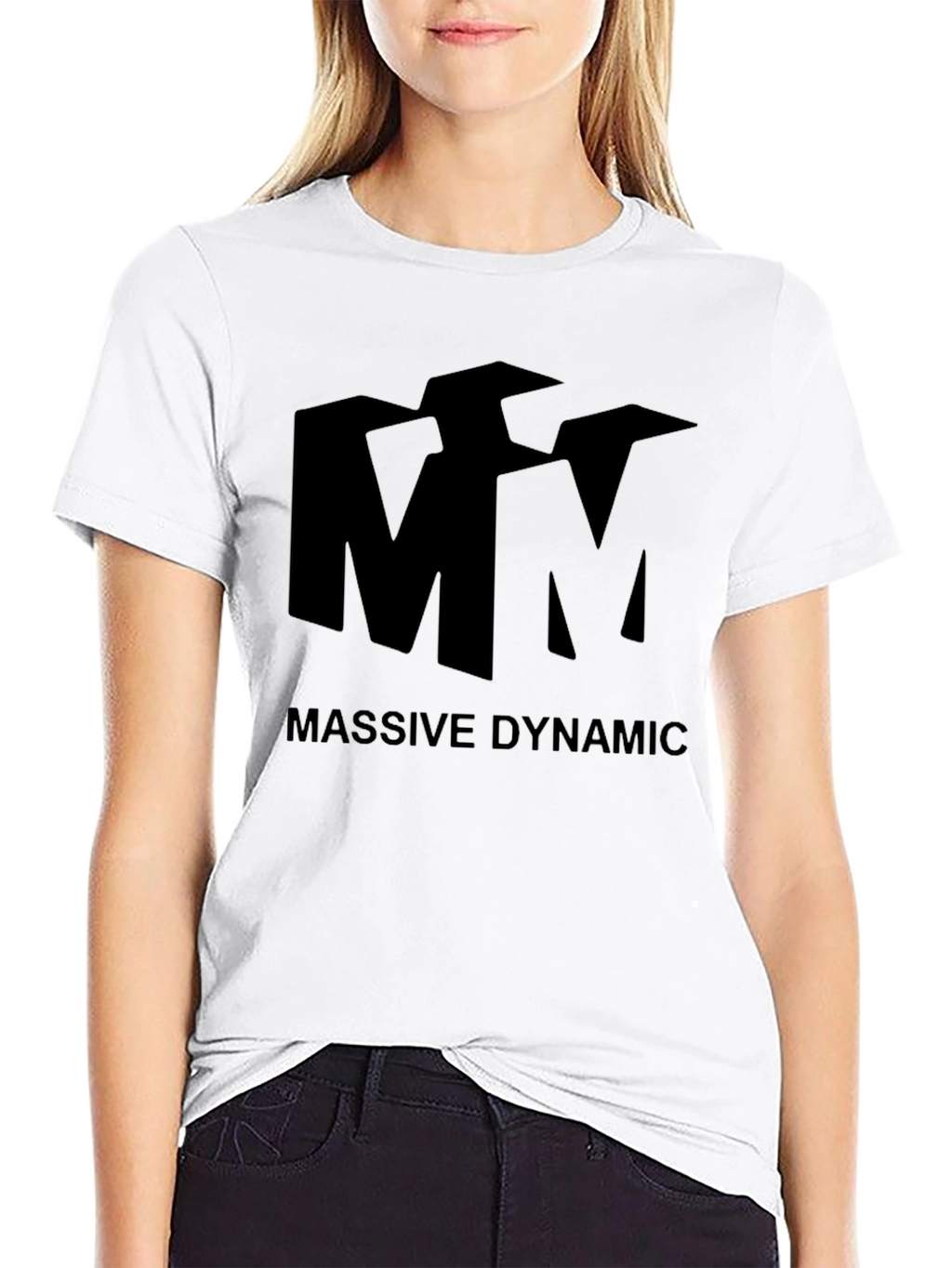 Massive Dynamic T-Shirt - Black Cotton Tee