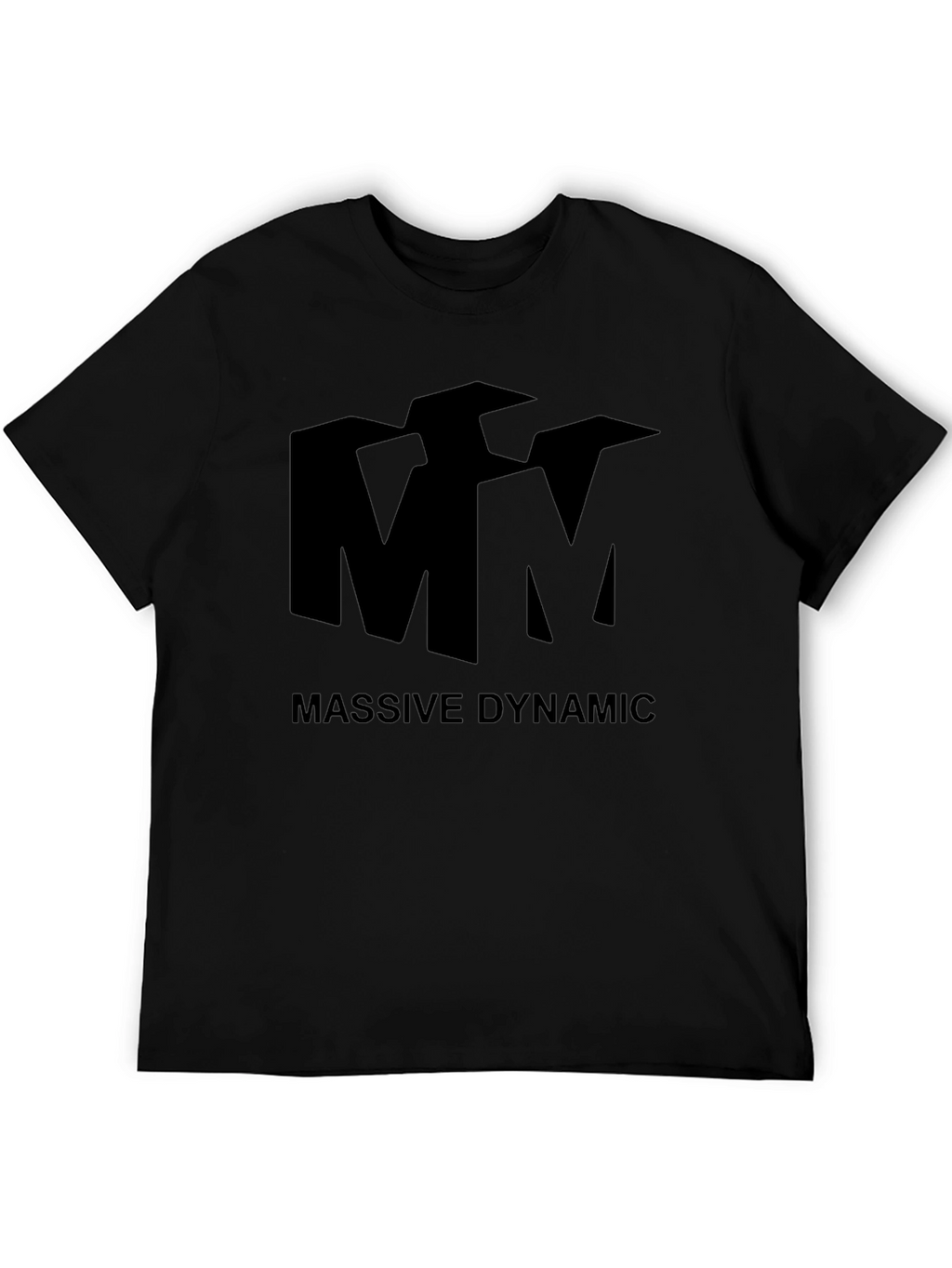 Massive Dynamic T-Shirt - Black Cotton Tee