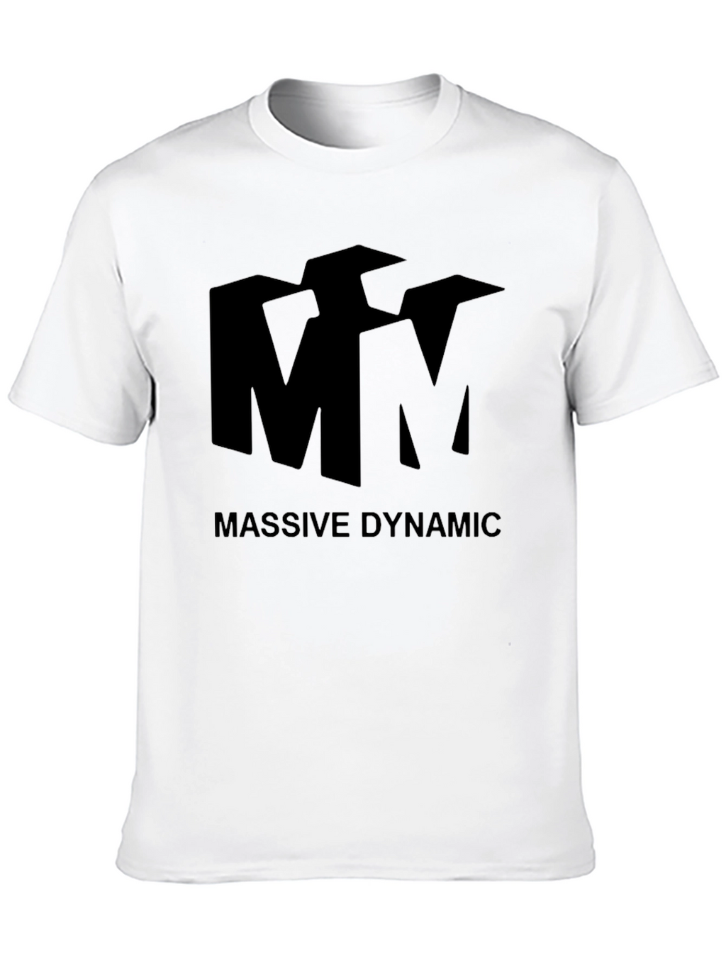 Massive Dynamic T-Shirt - Black Cotton Tee