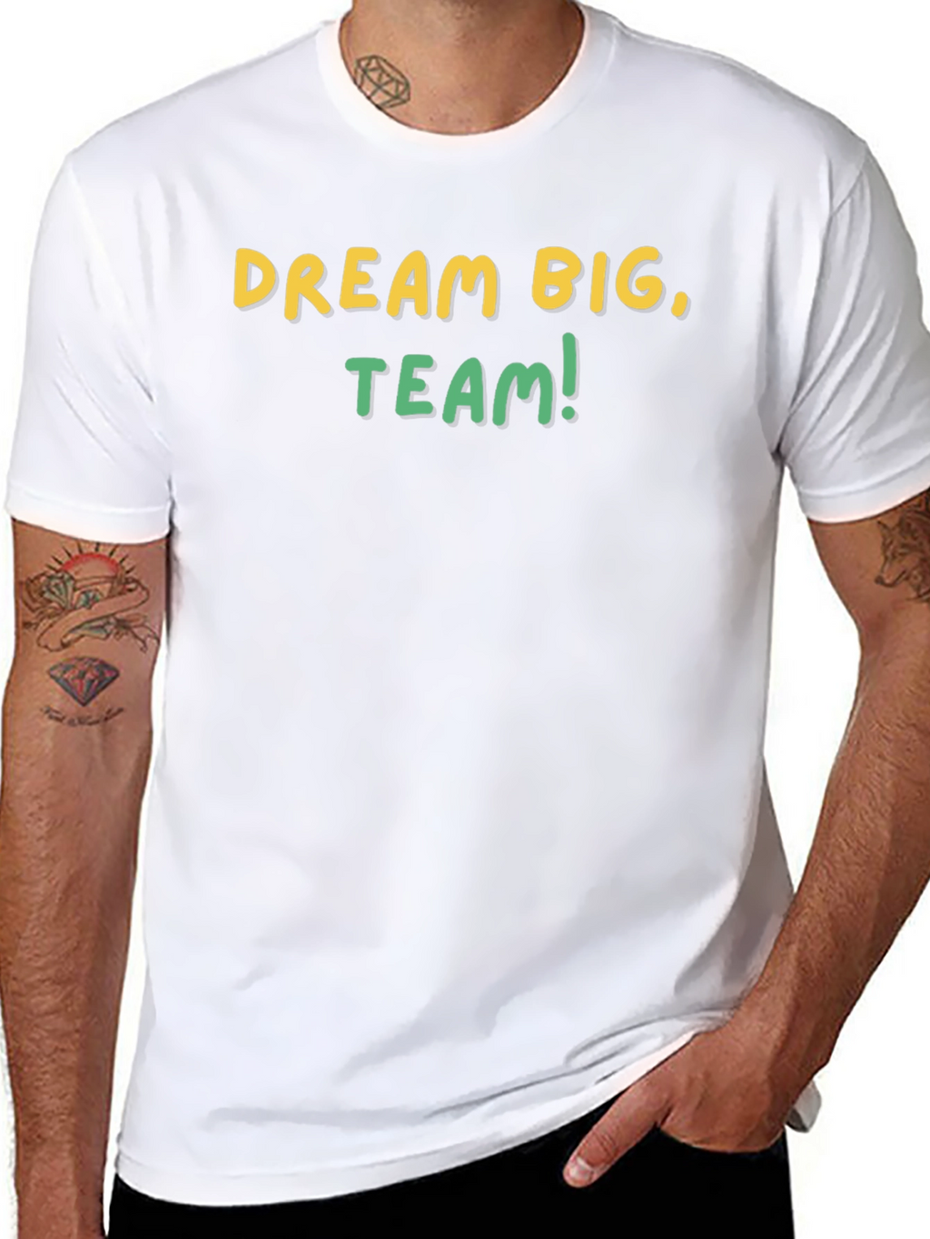 Dream Big Team T-Shirt - Motivational Graphic Tee