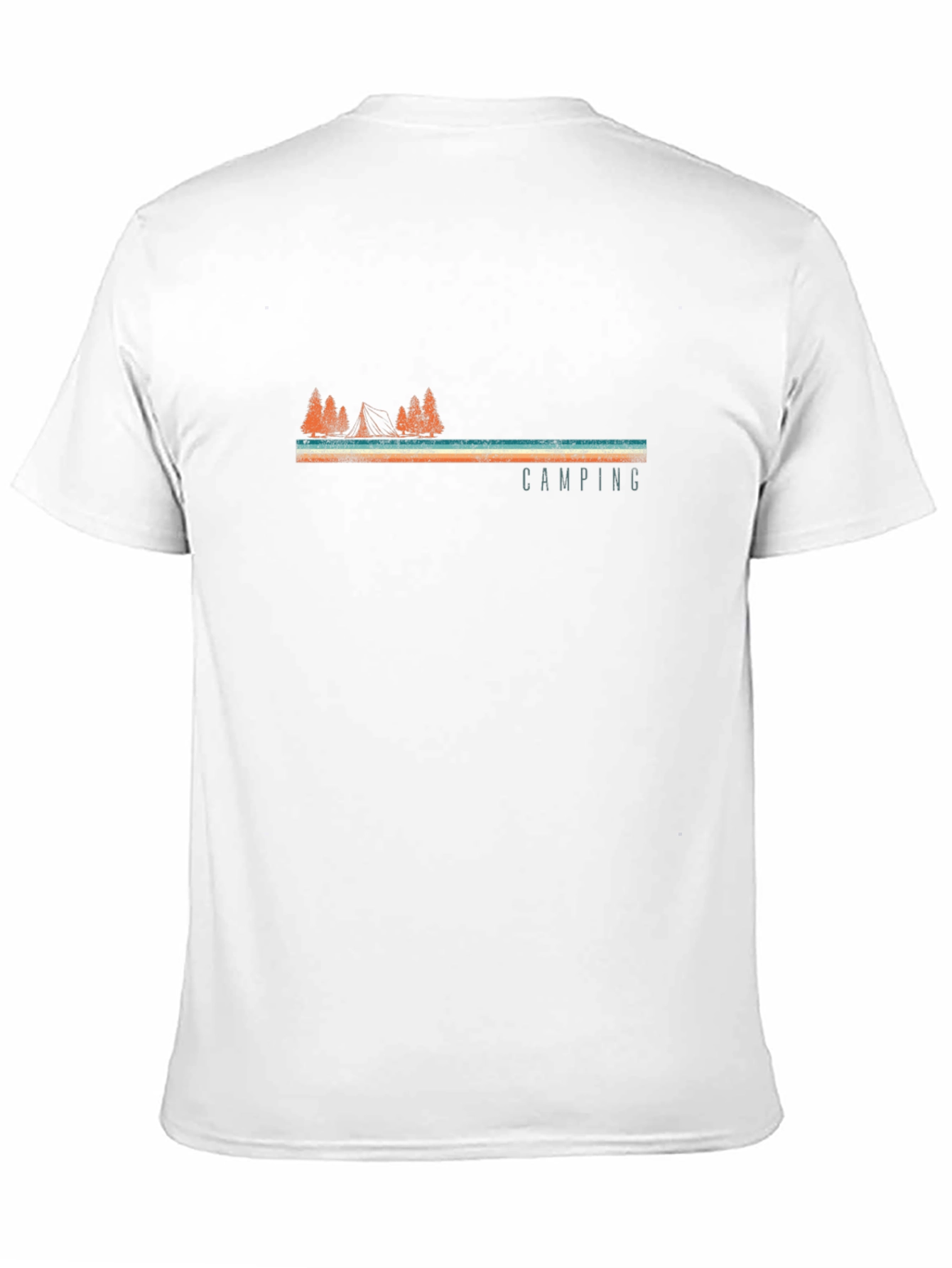 Camping Graphic Print T-Shirt